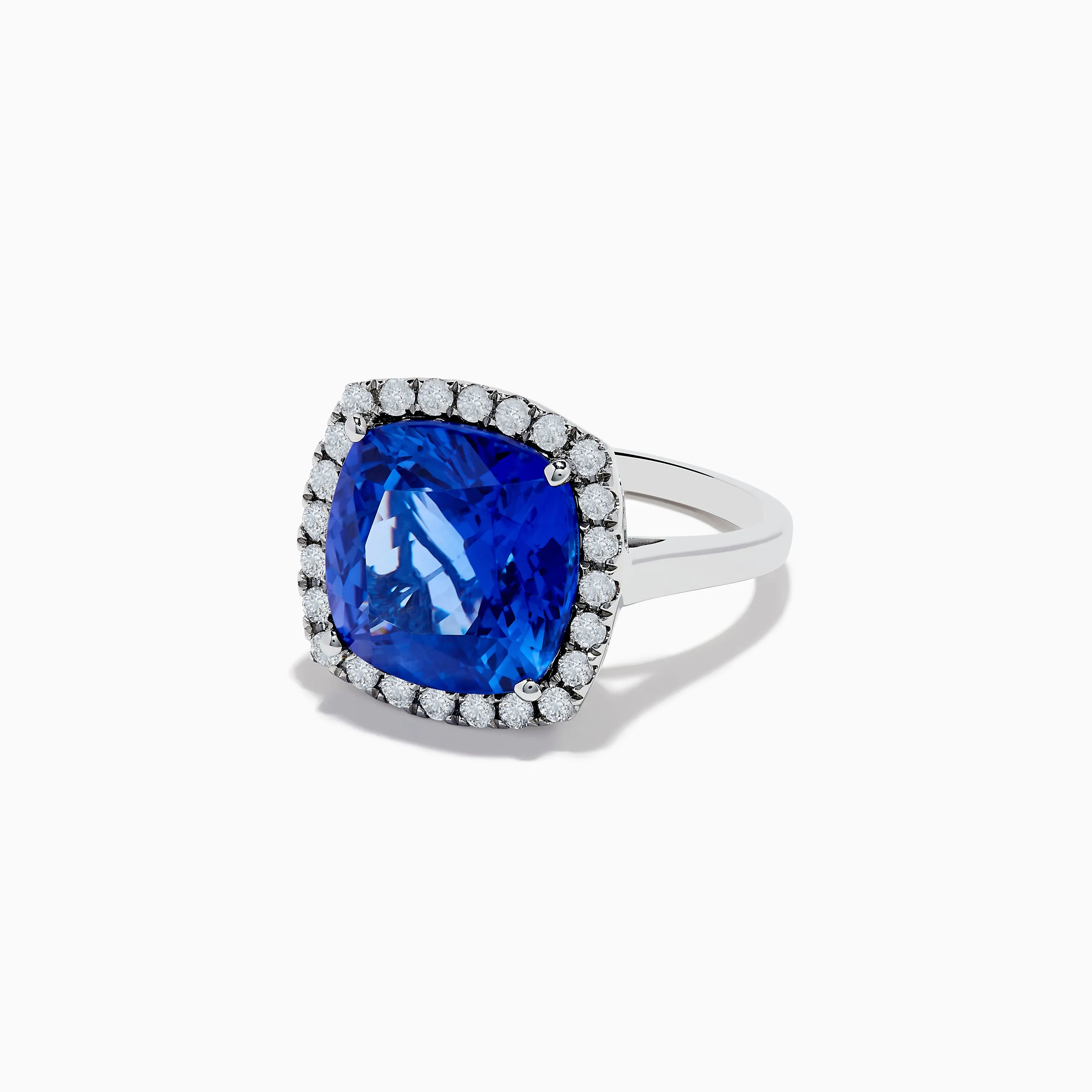 Hematian 14K White Gold Tanzanite and Diamond Ring sold by Effy product image thumbnail 2