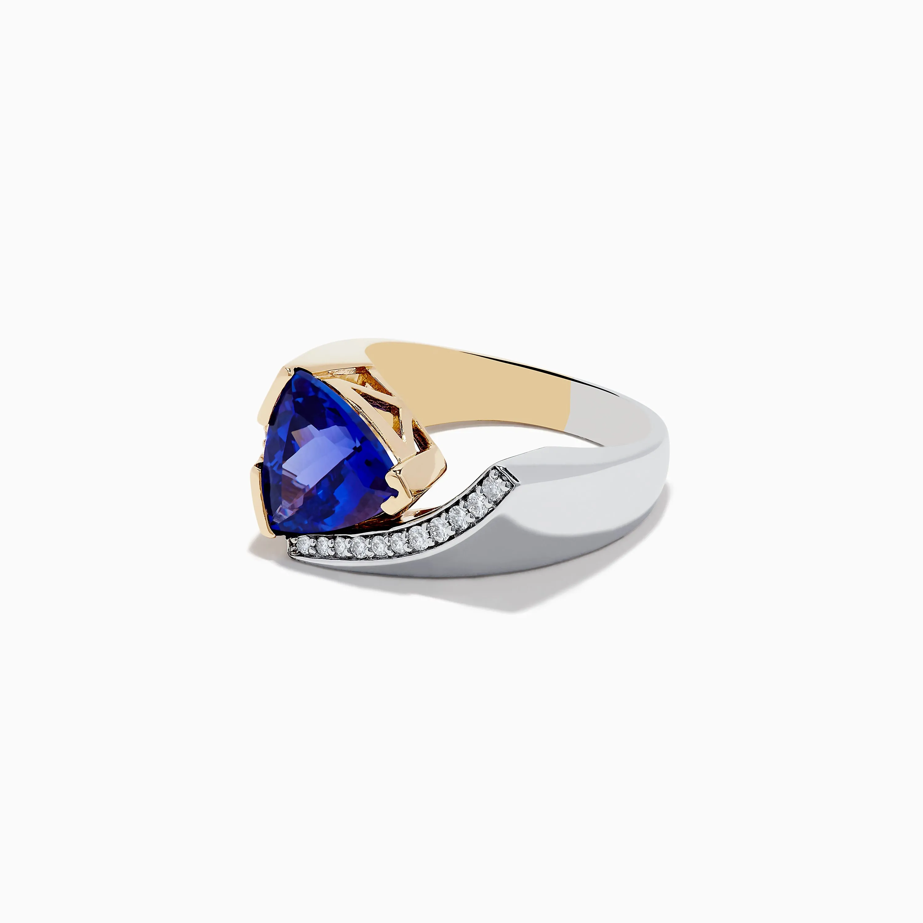 Nahla Siri 14K Two-Tone Gold Tanzanite and Diamond Ring sold by Effy product image thumbnail 2