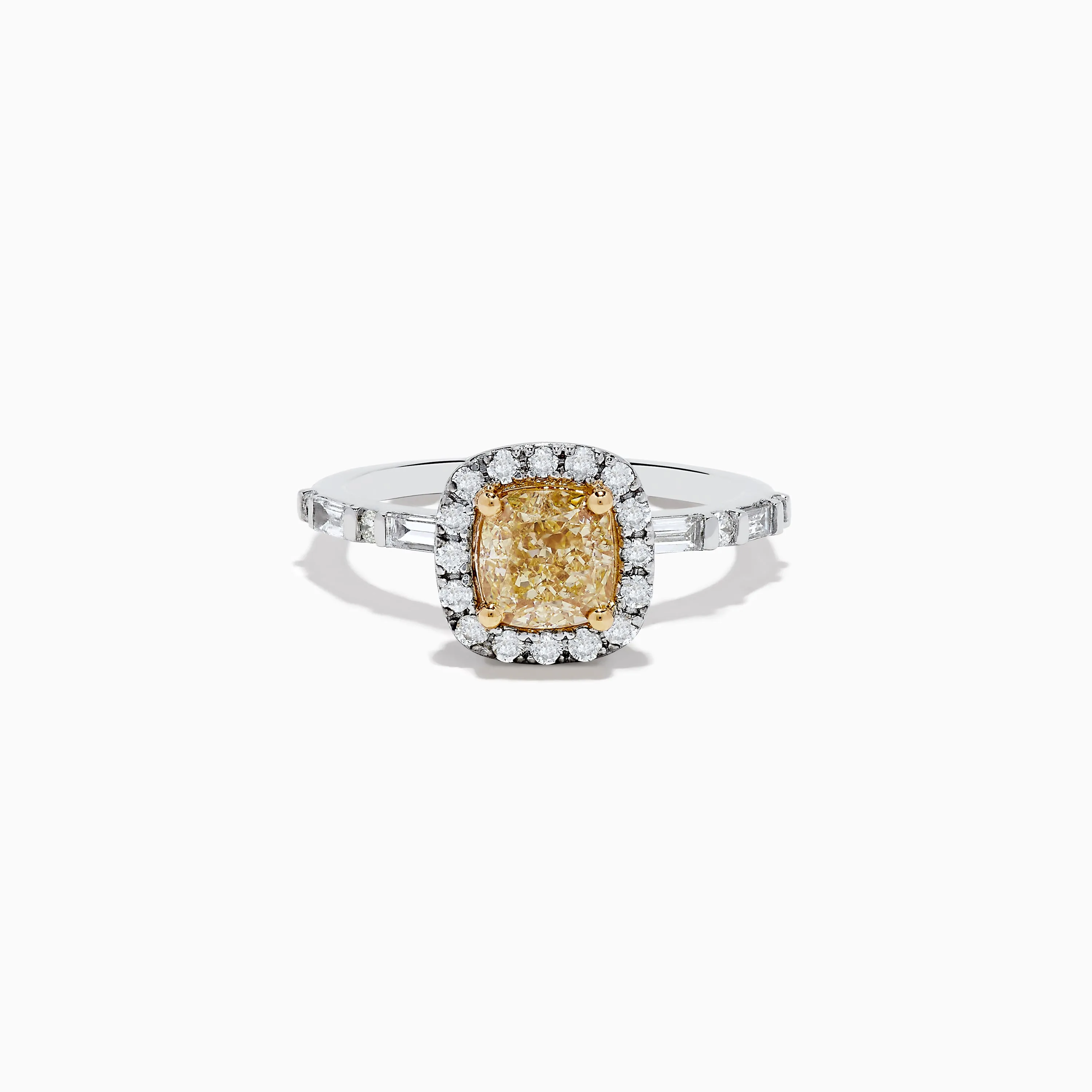 Canare 14K Two-Tone Gold Yellow Diamond Ring Set sold by Effy product image thumbnail 3