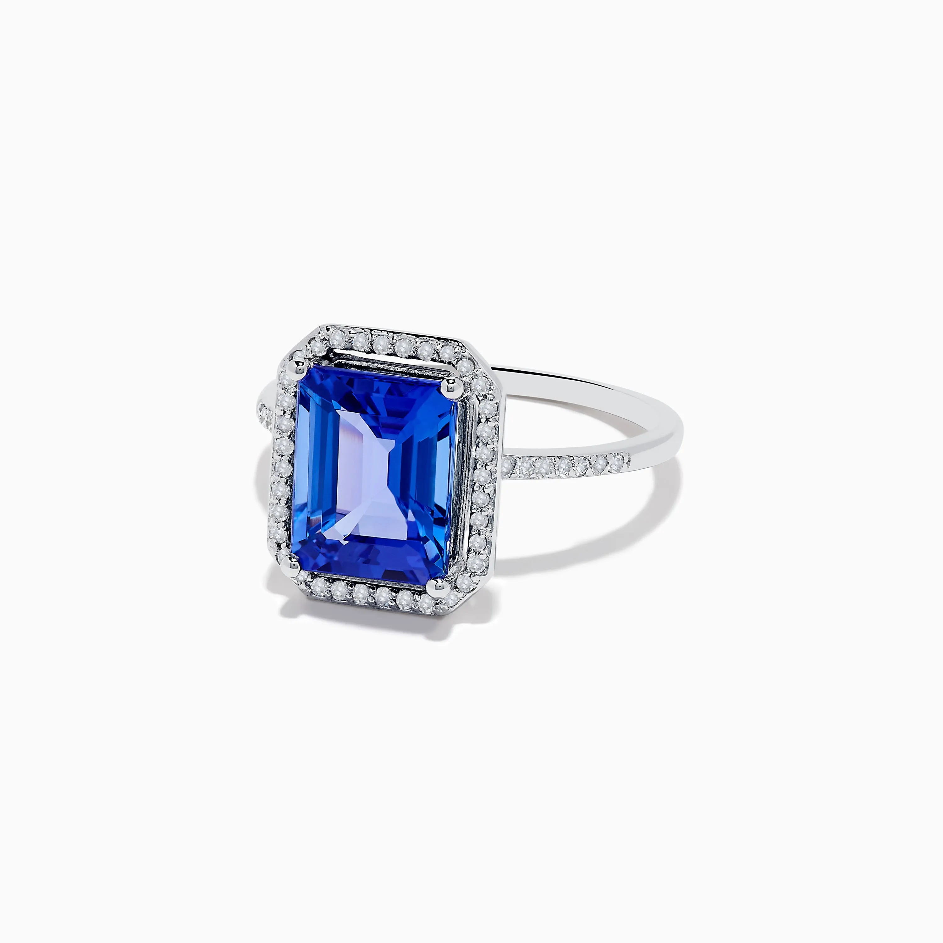 Nahla Siri 14K White Gold Tanzanite and Diamond Ring sold by Effy product image thumbnail 2