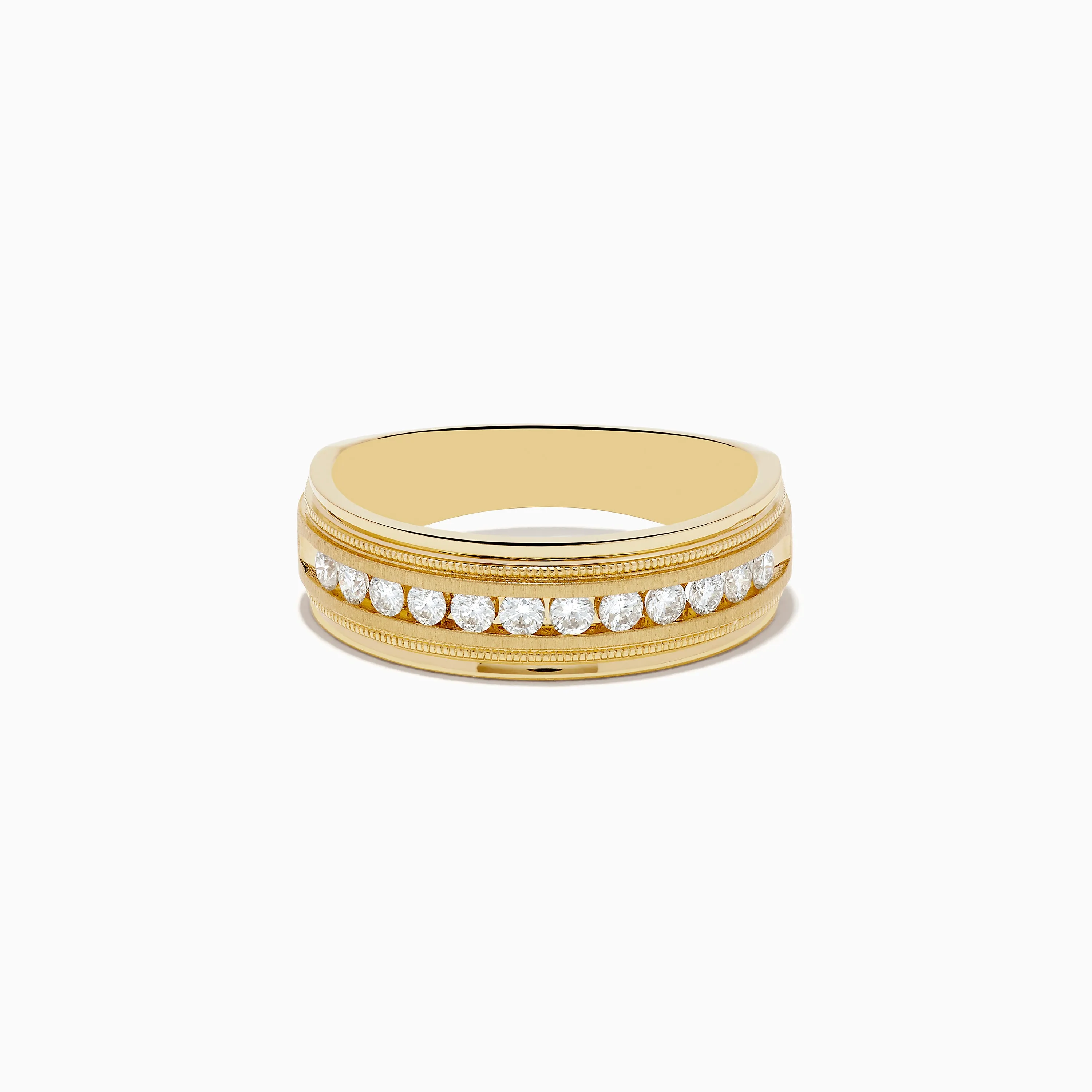 Men's 14K Yellow Gold Diamond Ring sold by Effy