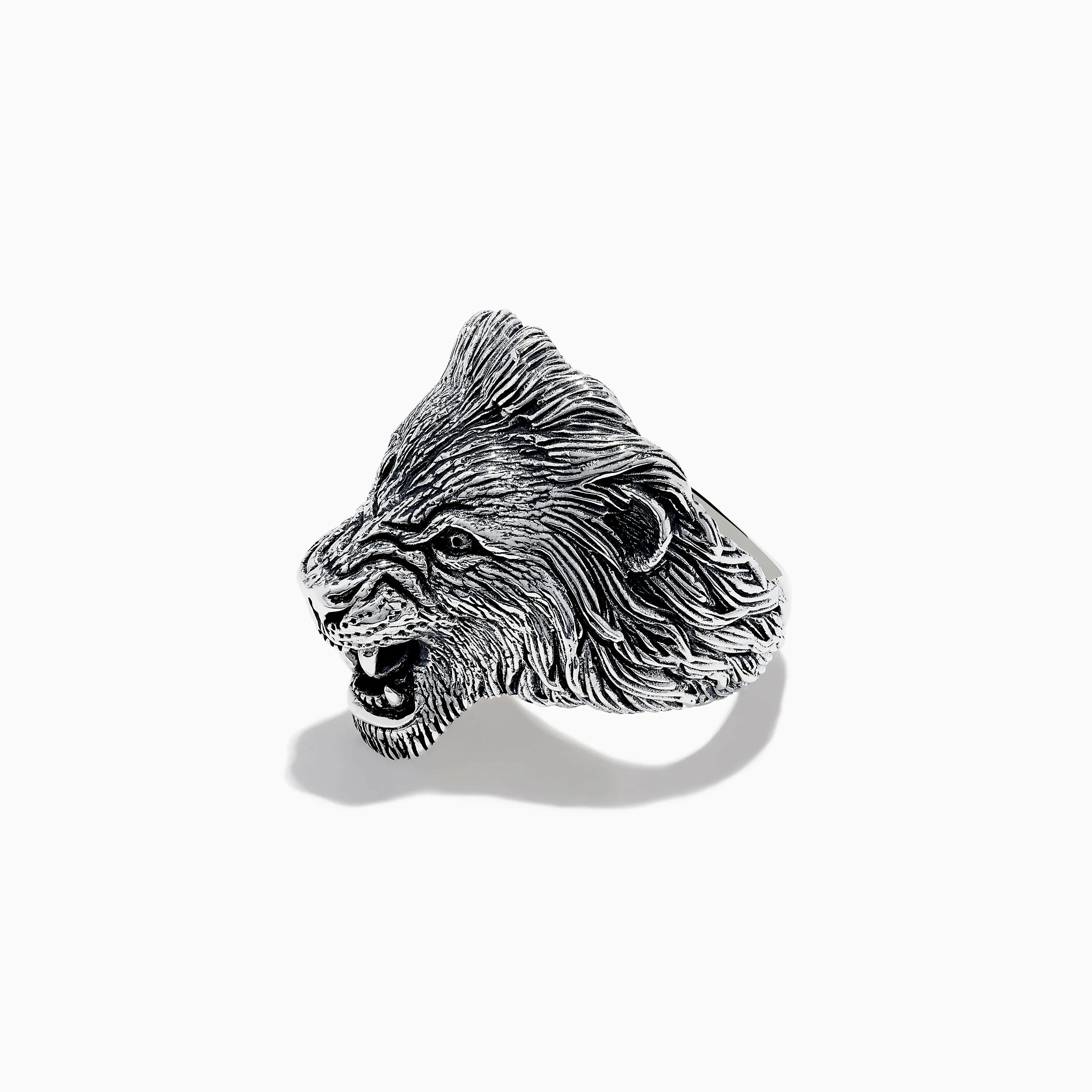 Men's 925 Sterling Silver Lion Ring sold by Effy product image thumbnail 2