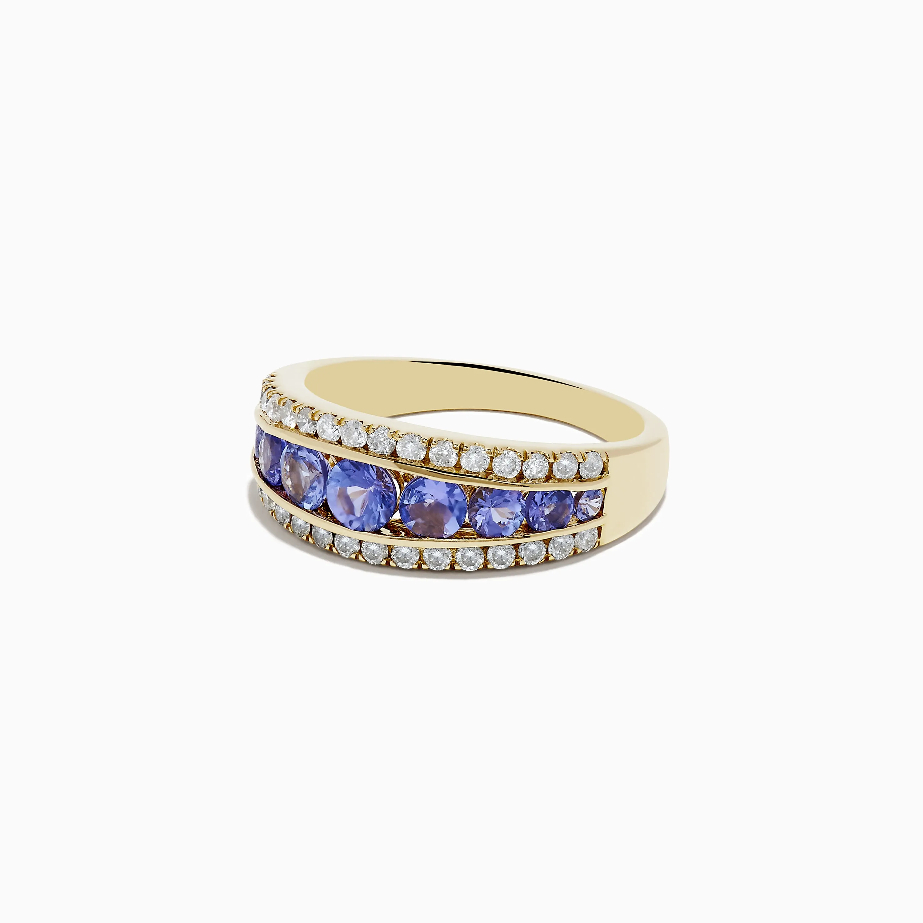 Nahla Siri 14K Yellow Gold Tanzanite and Diamond Ring sold by Effy product image thumbnail 2