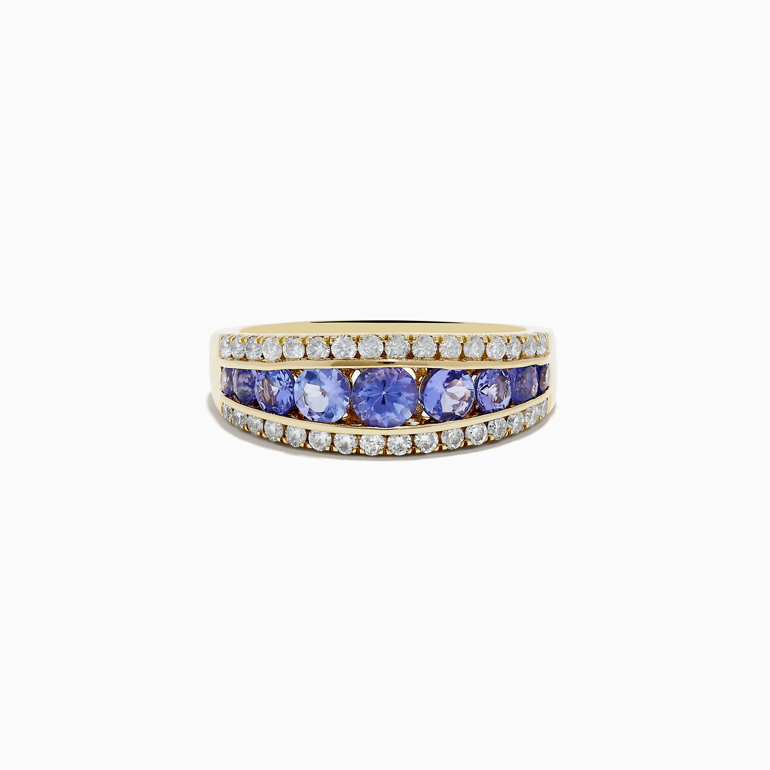 Nahla Siri 14K Yellow Gold Tanzanite and Diamond Ring sold by Effy