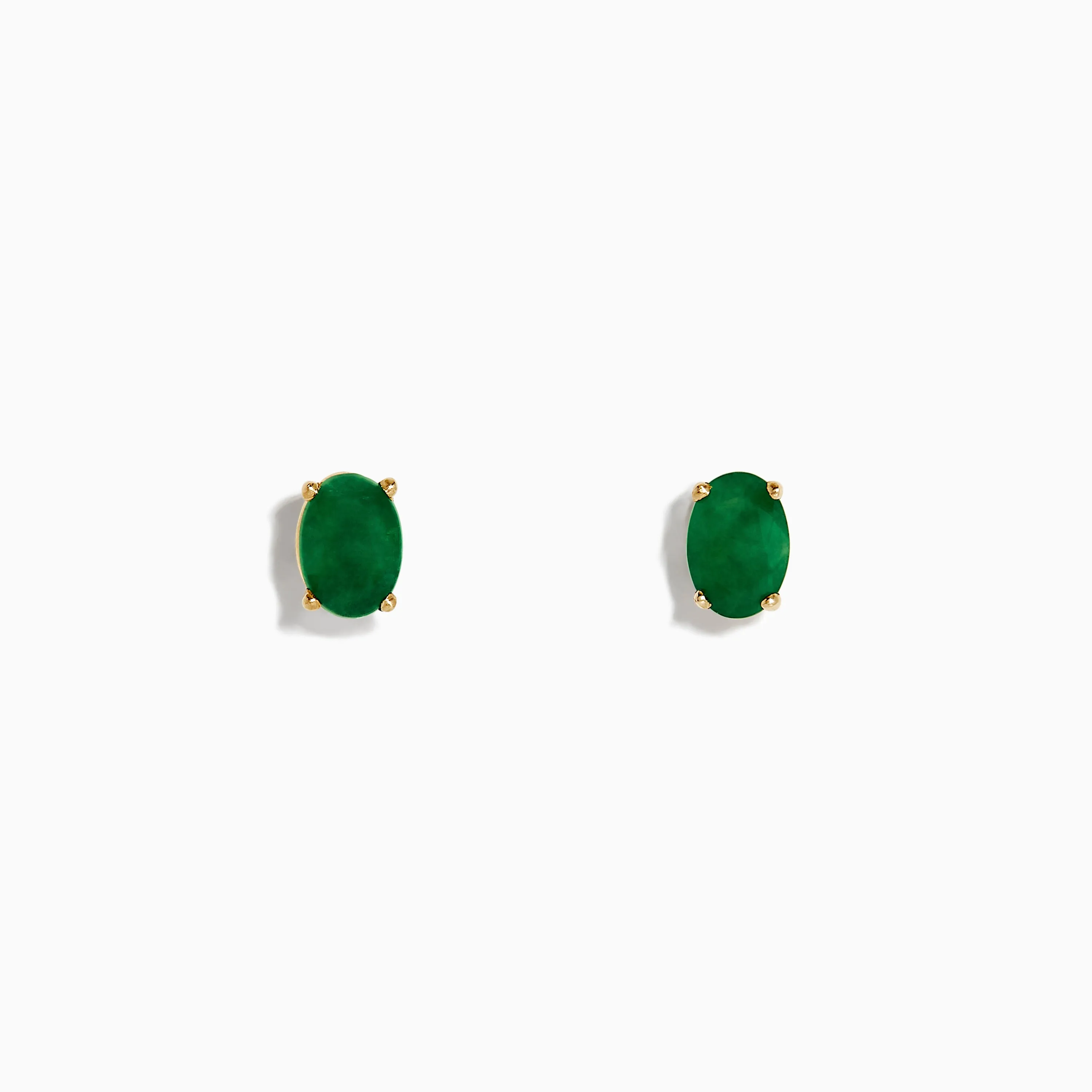 Brasilica 14K Yellow Gold Emerald Stud Earrings sold by Effy