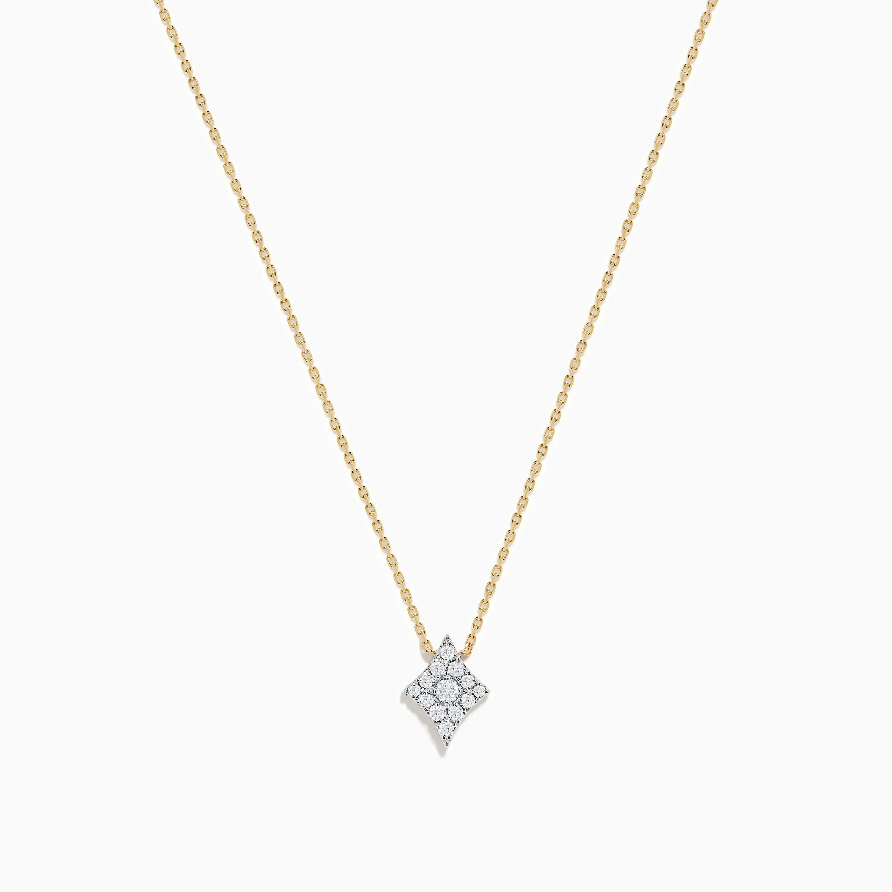 Casino 14K Yellow Gold Diamond Diamonds Suit Necklace sold by Effy