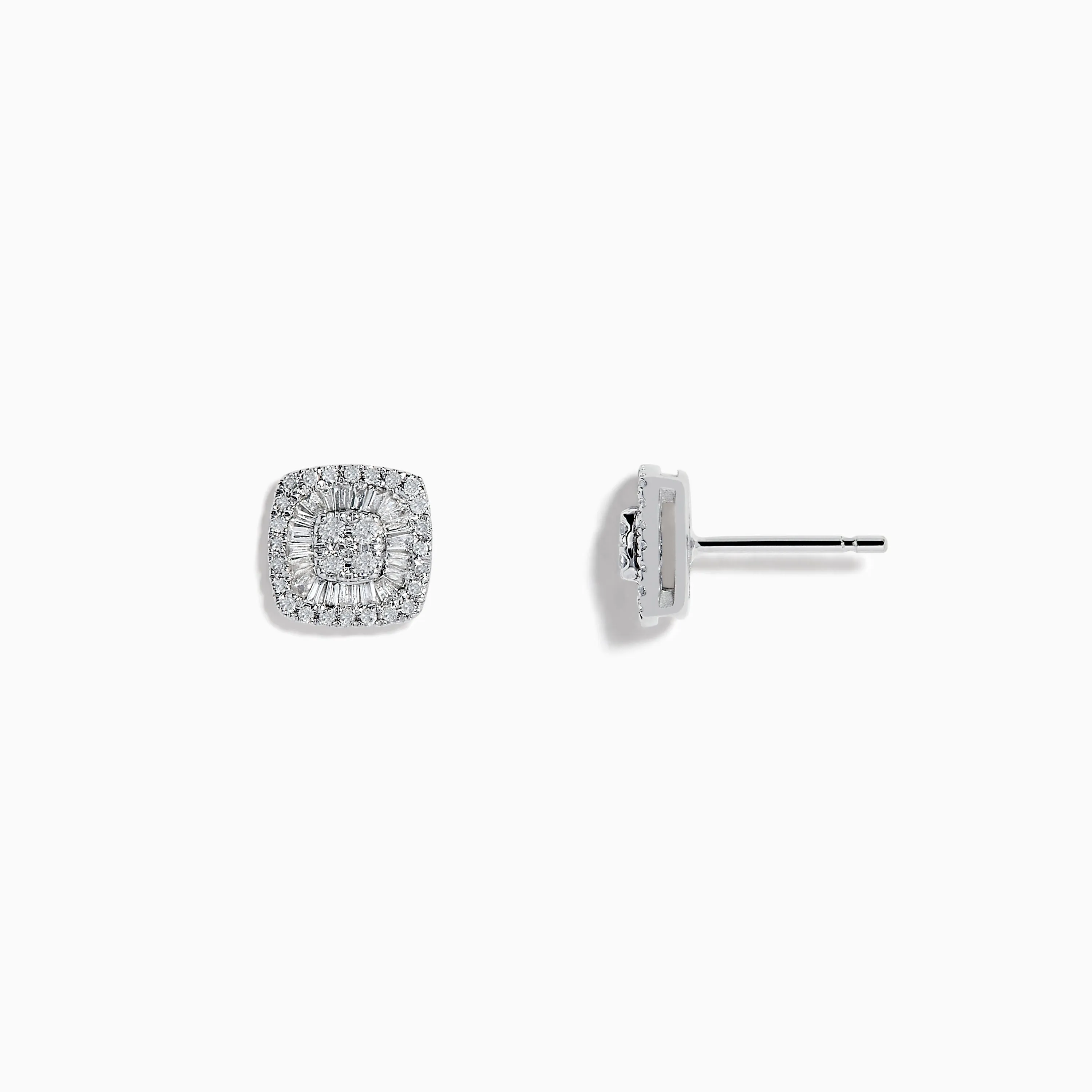 Classique 14K White Gold Diamond Stud Earrings 0.36 TCW sold by Effy product image thumbnail 2