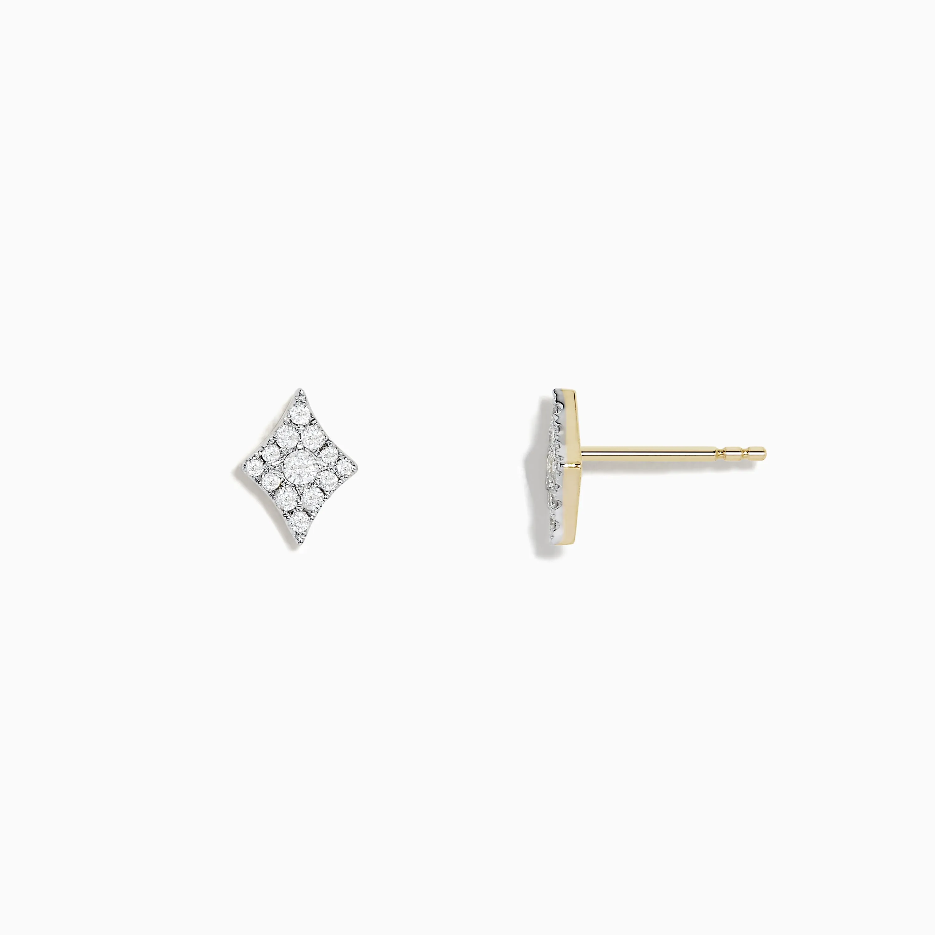 Casino 14K Yellow Gold Diamond Diamonds Suit Stud Earrings sold by Effy product image thumbnail 2