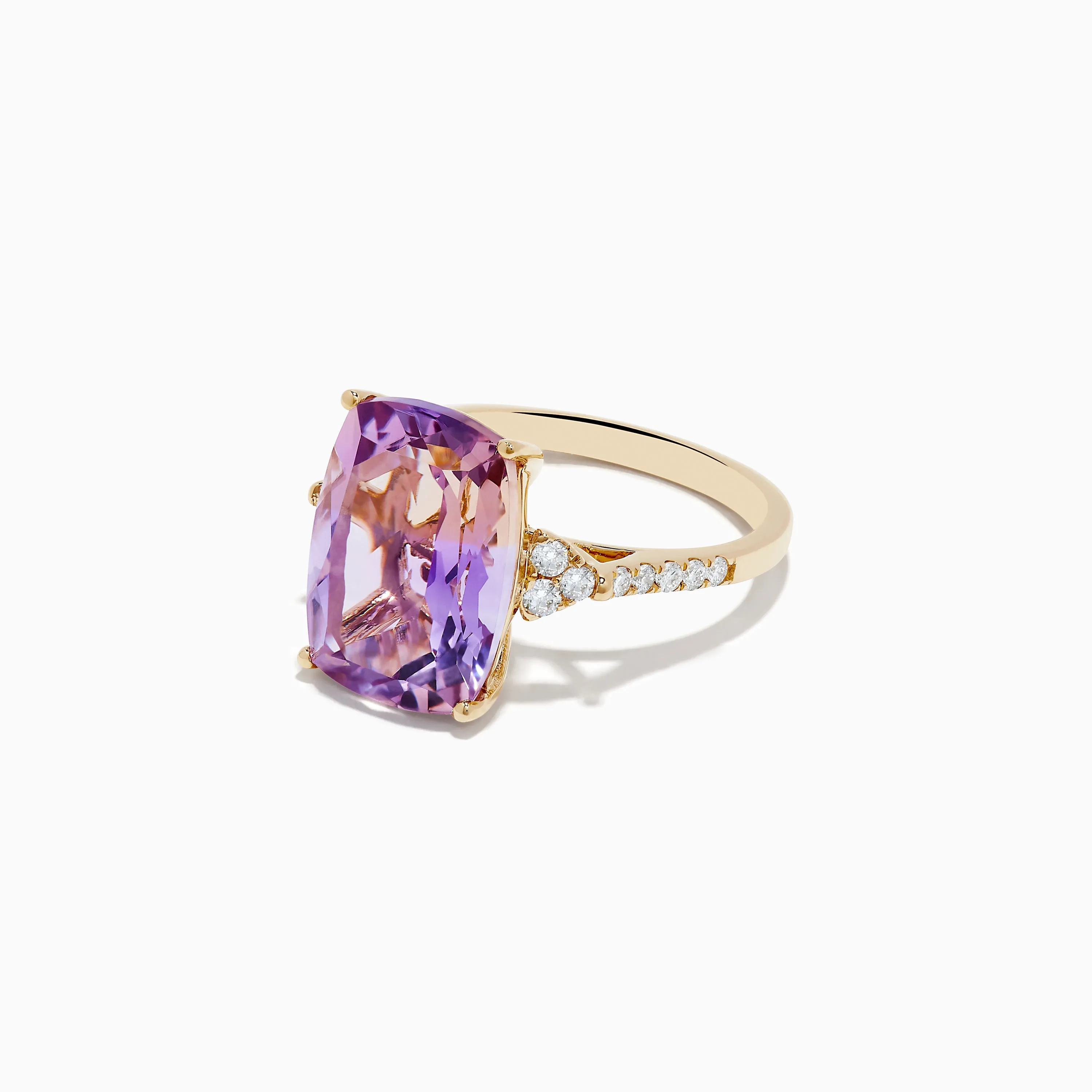 14K Yellow Gold Ametrine and Diamond Ring sold by Effy product image thumbnail 2