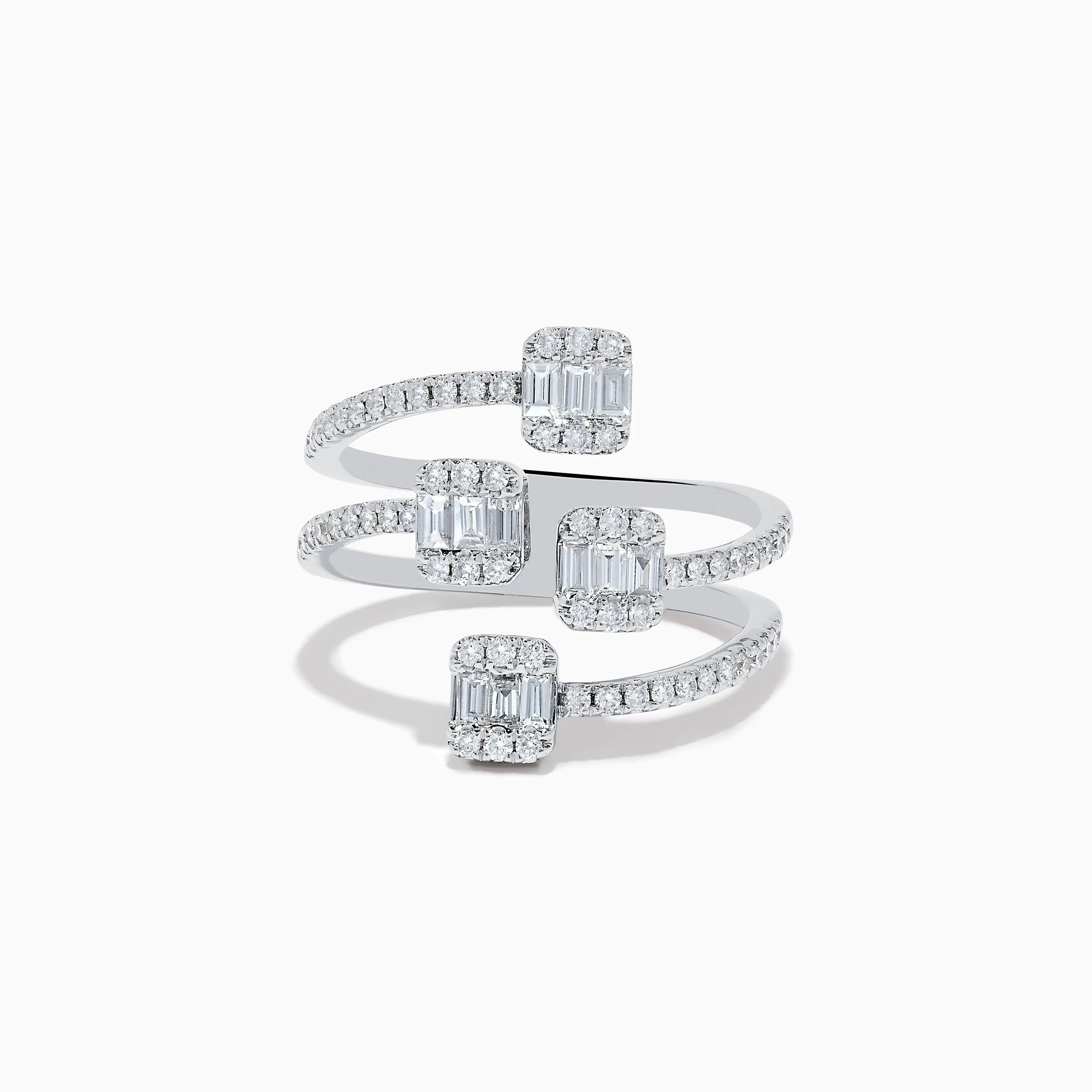 Classique 14K White Gold Diamond Ring sold by Effy