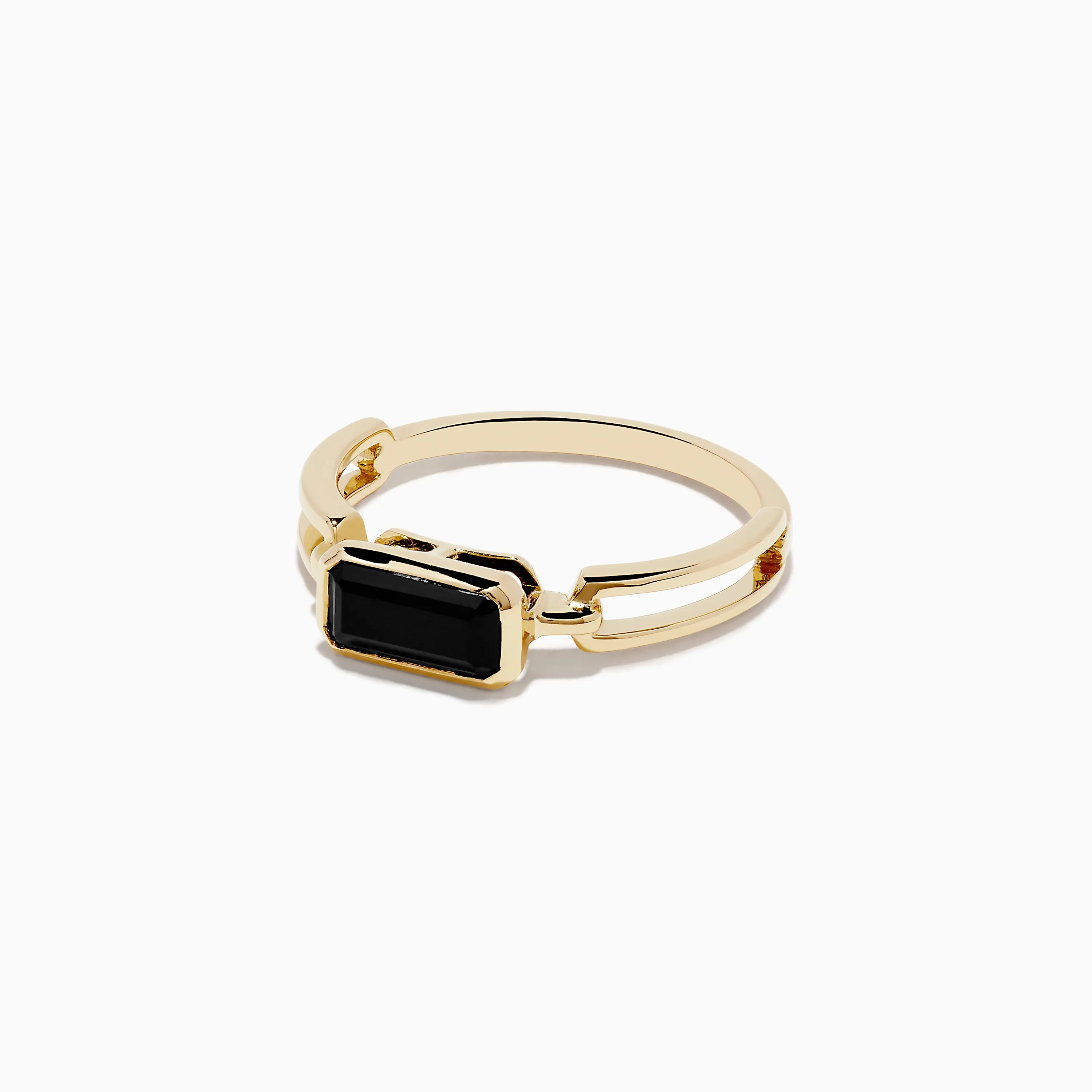 14K Yellow Gold Onyx Ring sold by Effy product image thumbnail 2