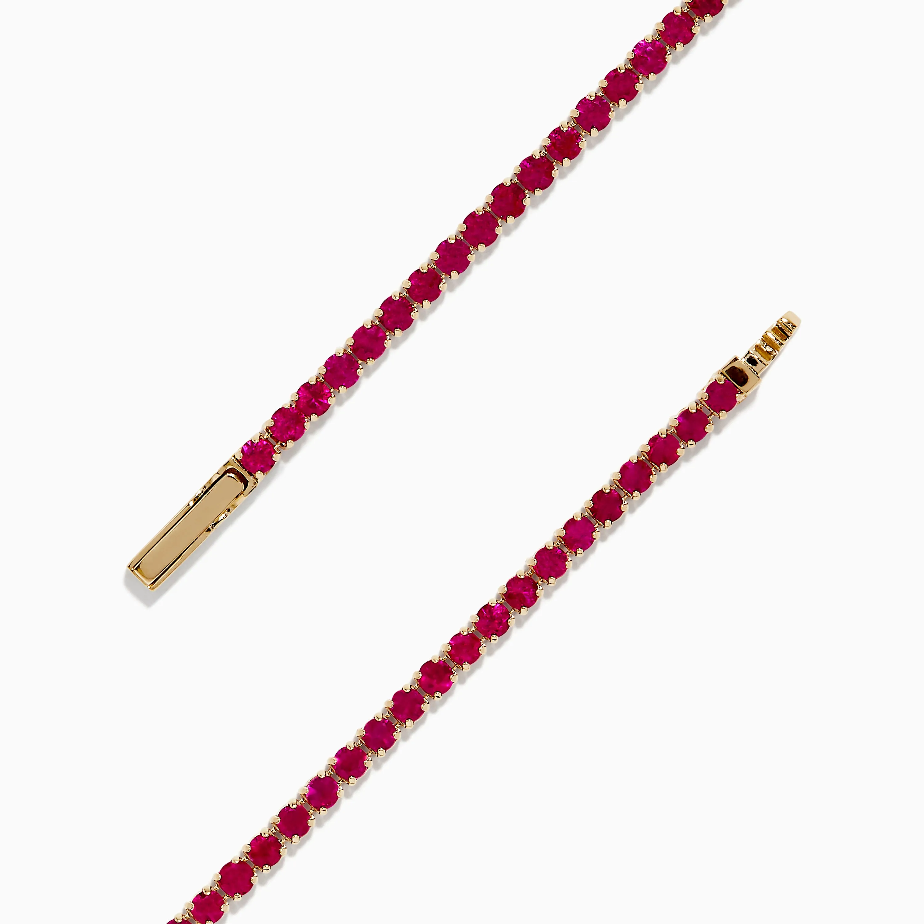 Ruby Royale 14K Yellow Gold Ruby Tennis Bracelet sold by Effy product image thumbnail 2