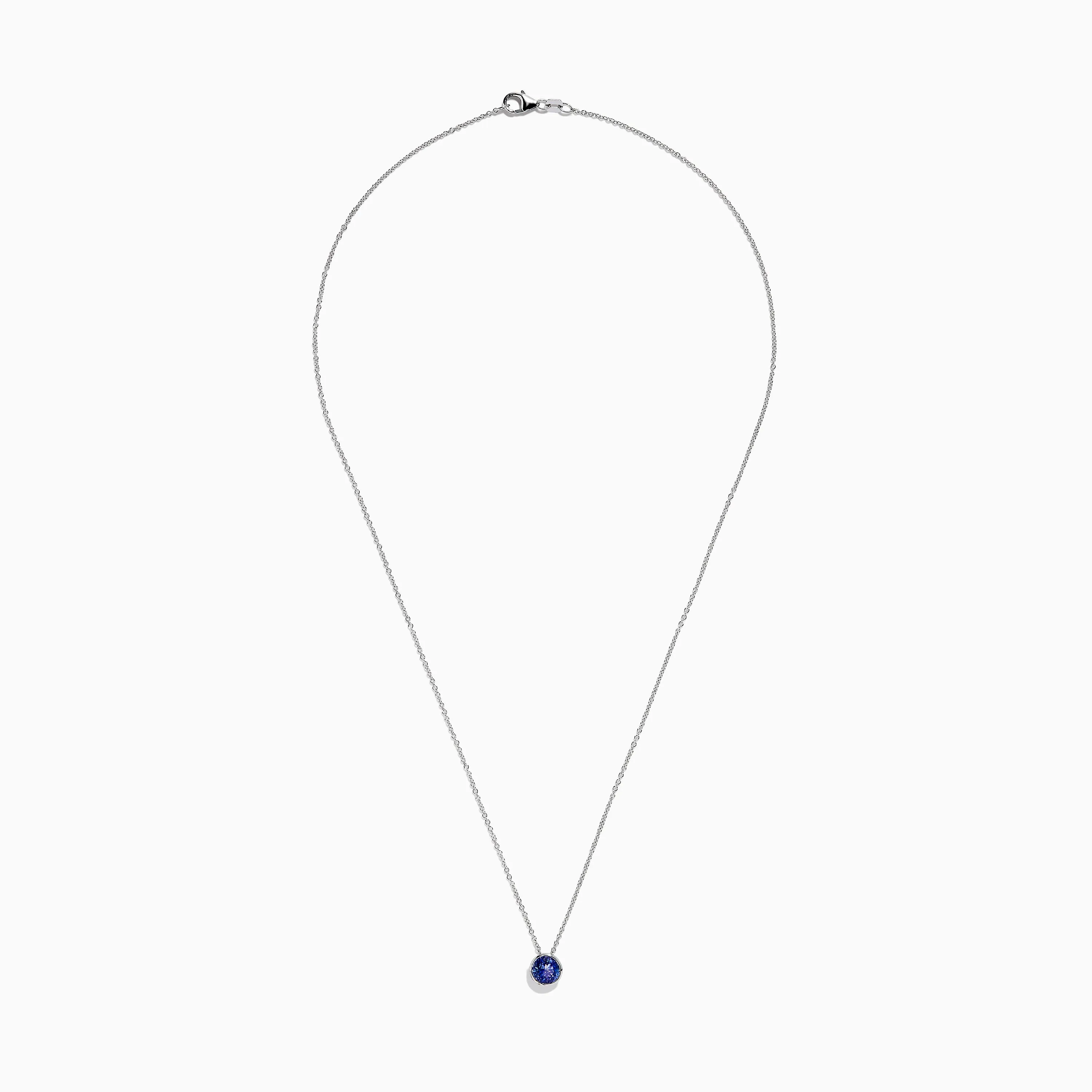 925 Sterling Silver Tanzanite Pendant sold by Effy product image thumbnail 2