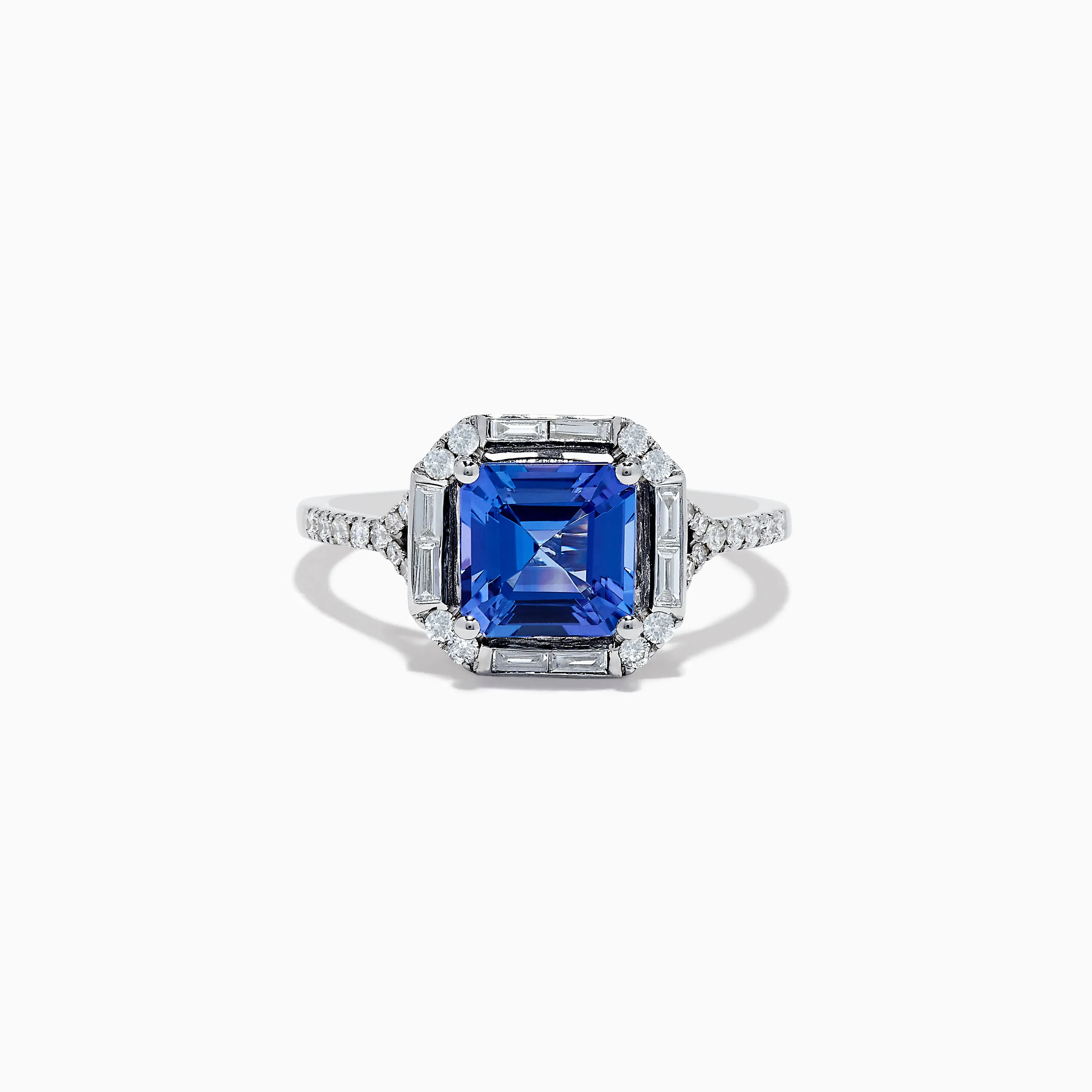 Nahla Siri 14K White Gold Tanzanite and Diamond Ring sold by Effy