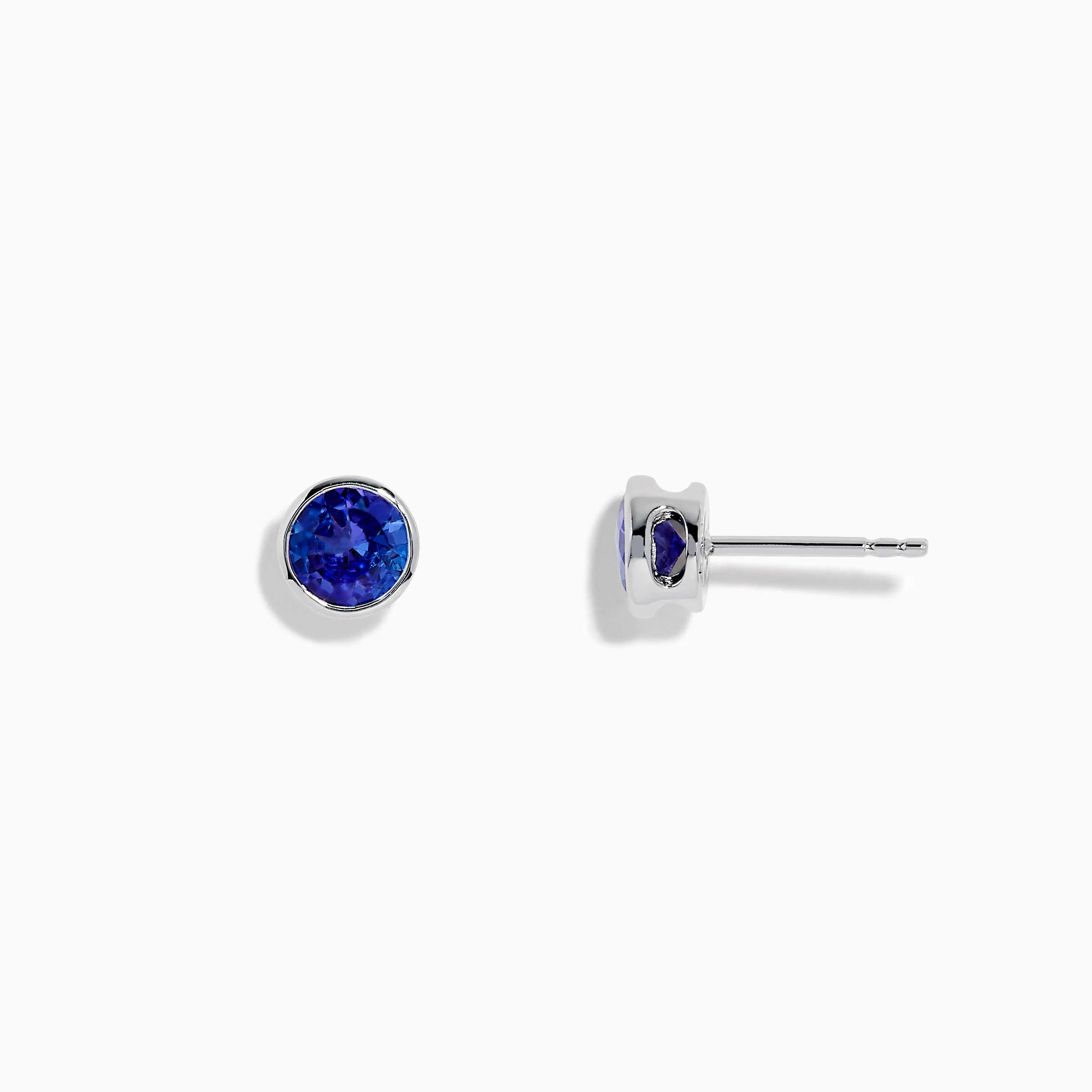 Nahla Siri Sterling Silver Tanzanite Stud Earrings sold by Effy product image thumbnail 2