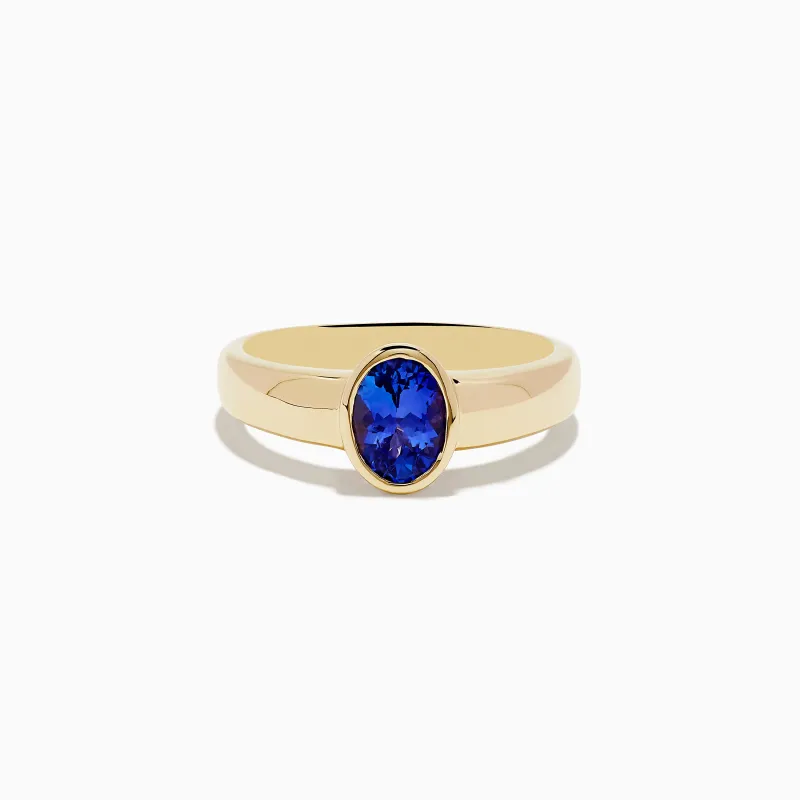 Nahla Siri 14K Yellow Gold Tanzanite Ring sold by Effy