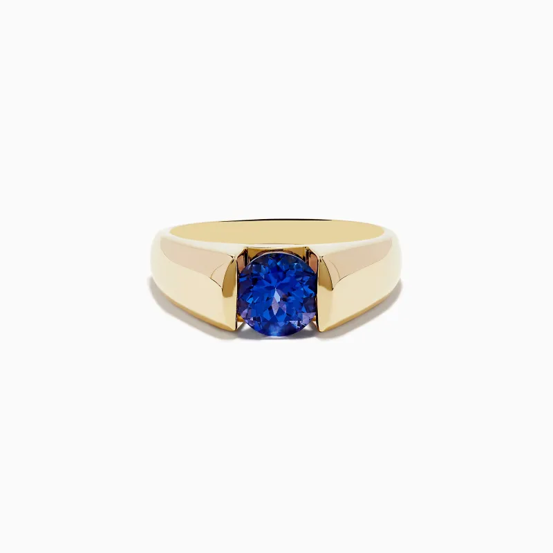 Nahla Siri 14K Yellow Gold Tanzanite Ring sold by Effy