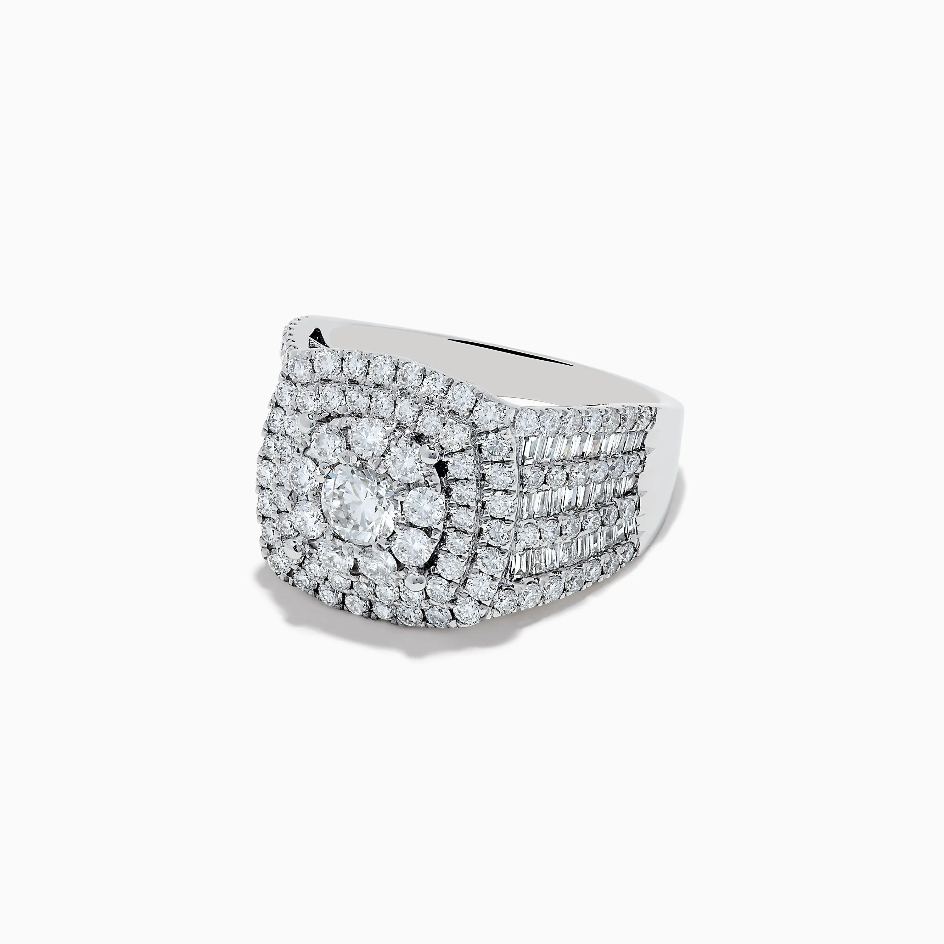 Bouquet 14K White Gold Diamond Ring sold by Effy product image thumbnail 2