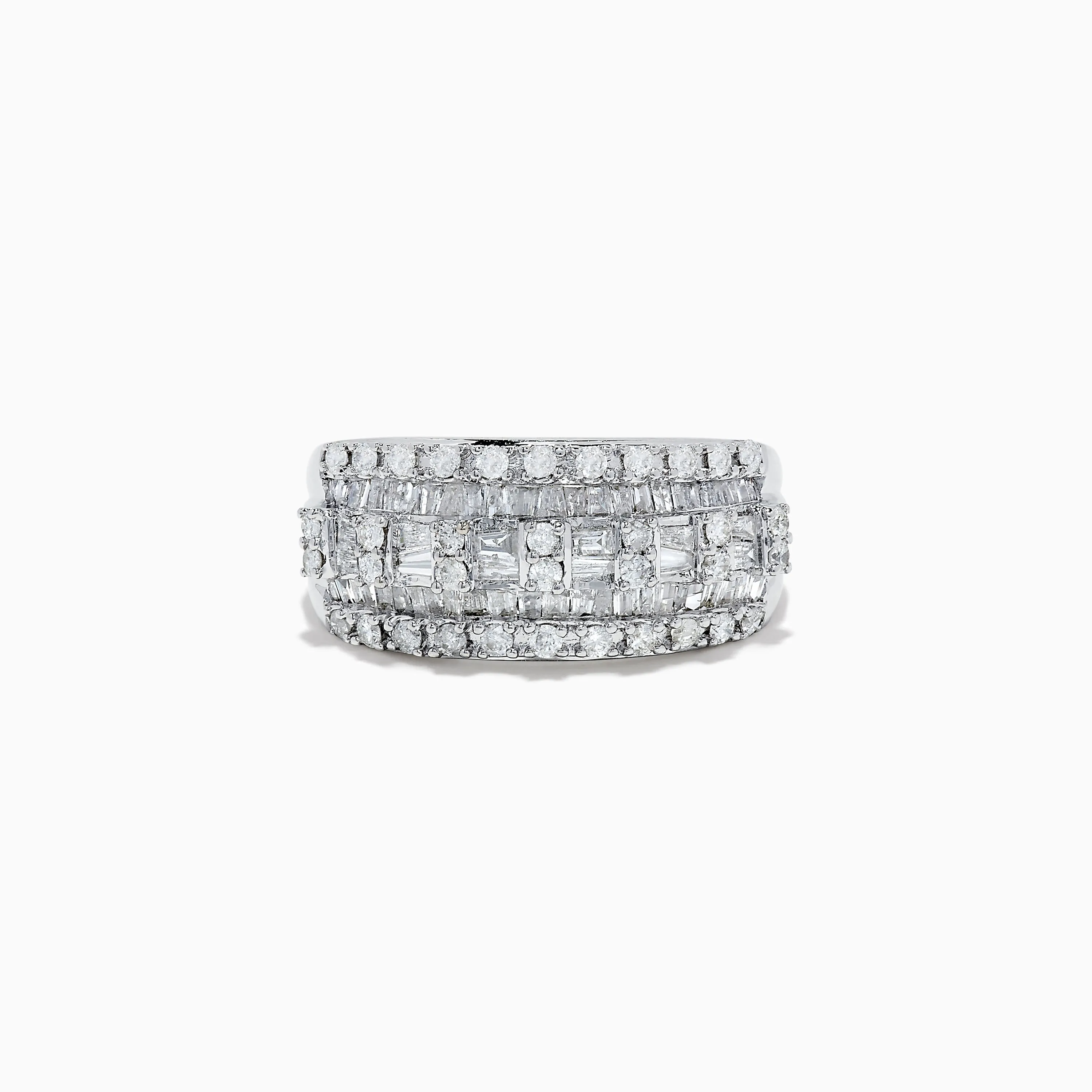 14K White Gold Diamond Ring sold by Effy