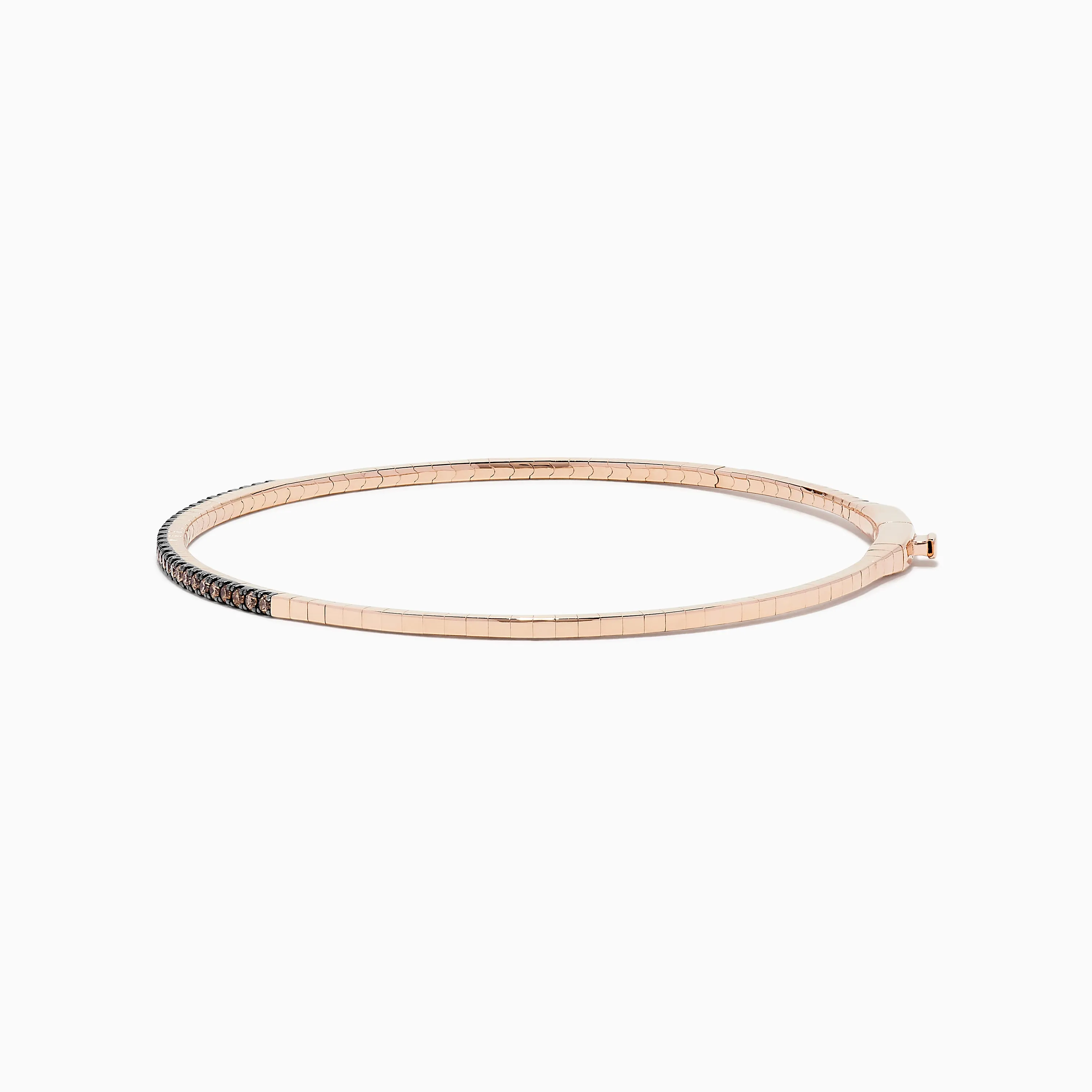14K Rose Gold Espresso Diamond Bangle sold by Effy product image thumbnail 2