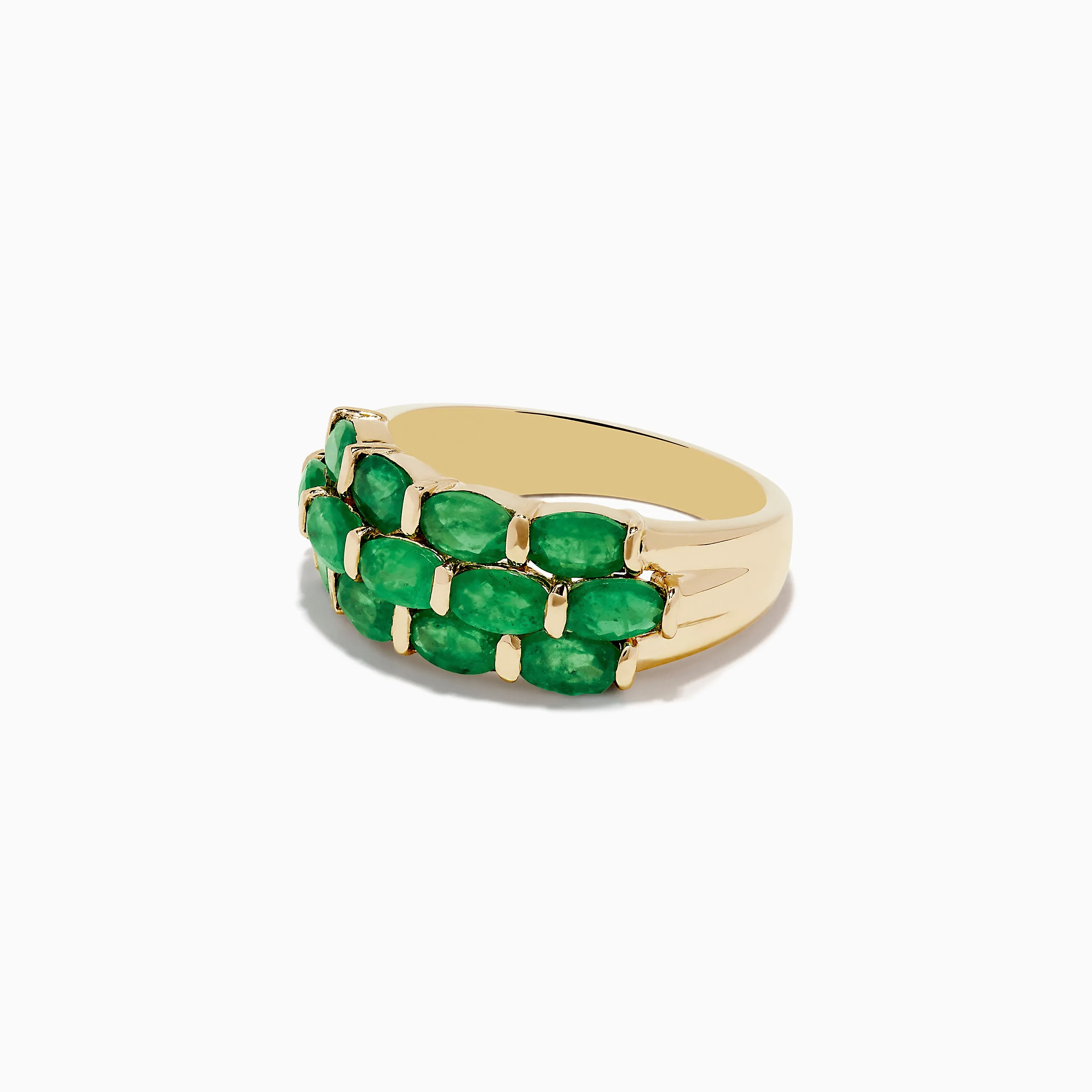 Brasilica 14K Yellow Gold Emerald Ring sold by Effy product image thumbnail 2