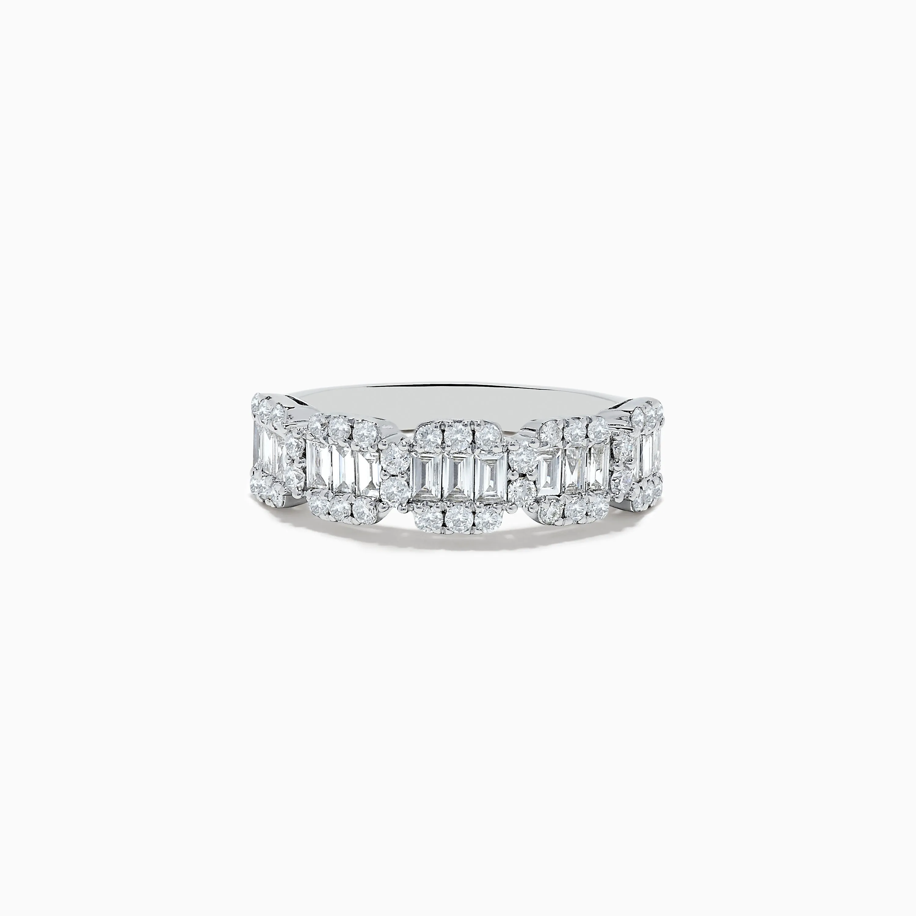 Classique 14K White Gold Diamond Band 0.88 TCW sold by Effy