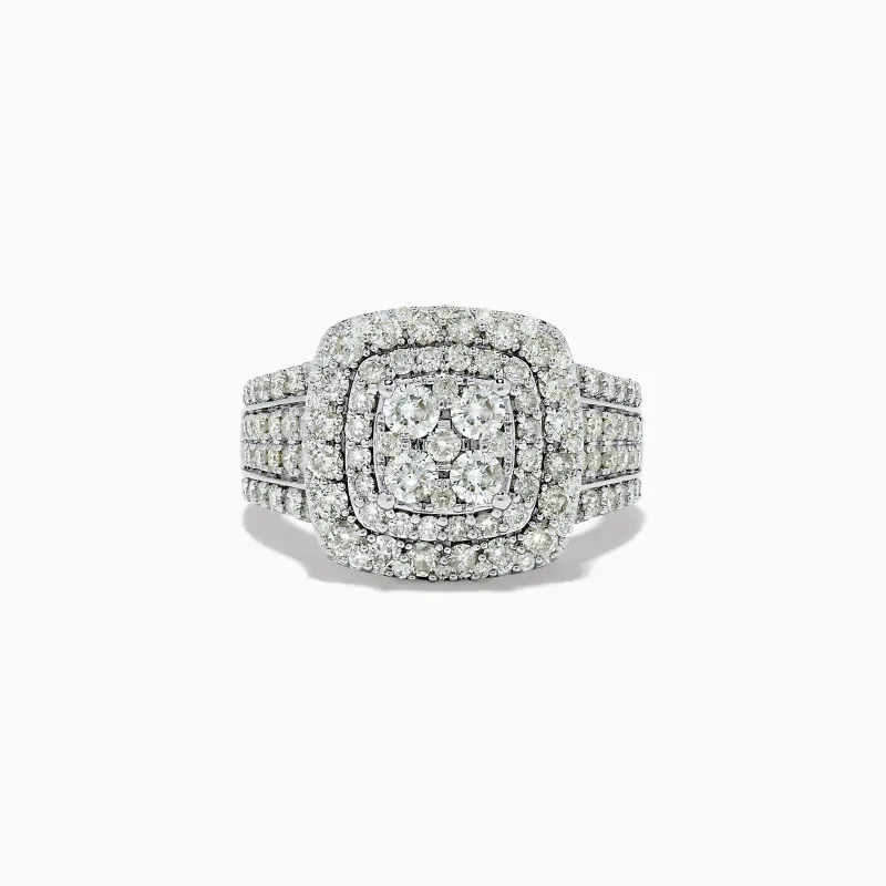 Bouquet 14K White Gold Diamond Ring 1.96 TCW sold by Effy