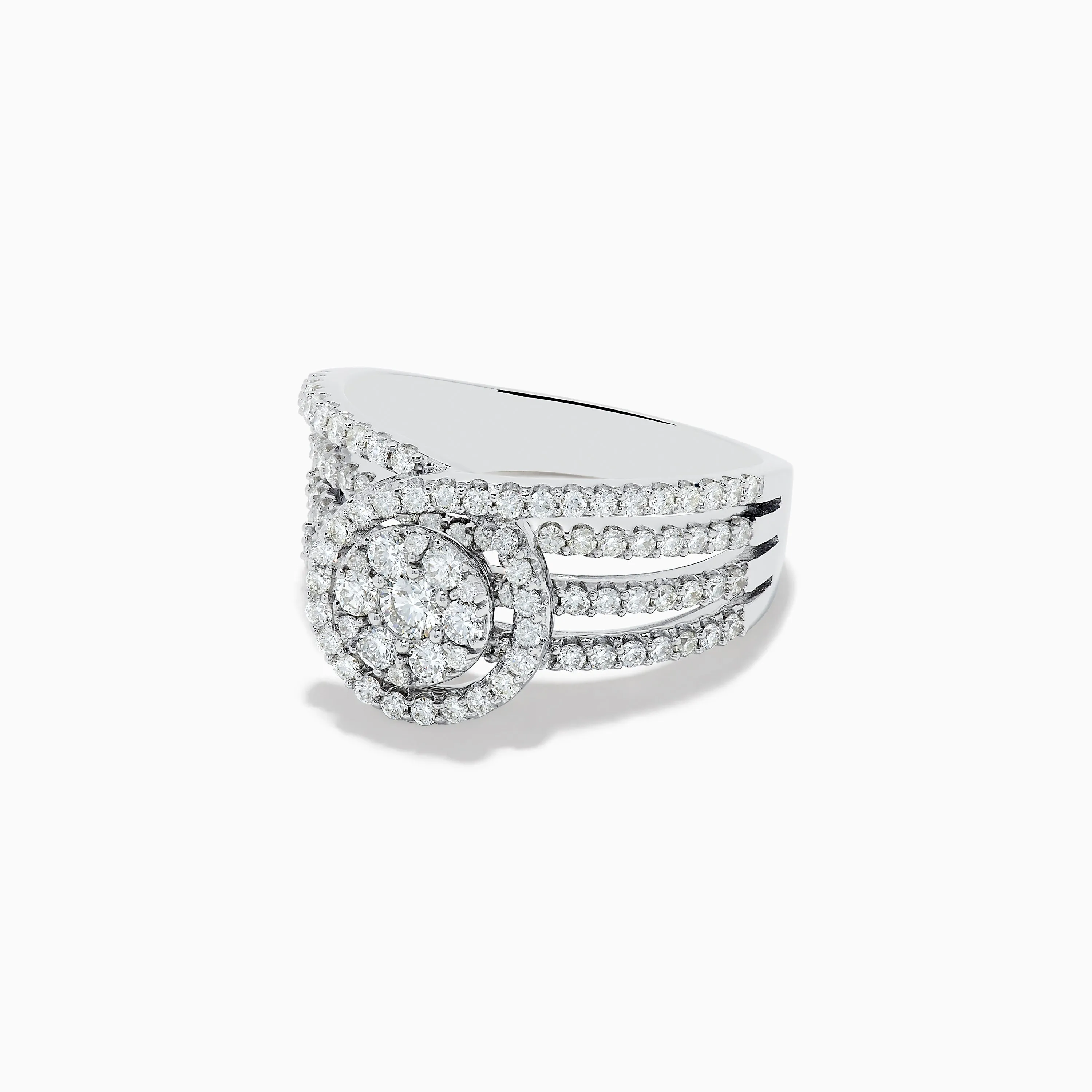 Bouquet 14K White Gold Diamond Ring sold by Effy product image thumbnail 2