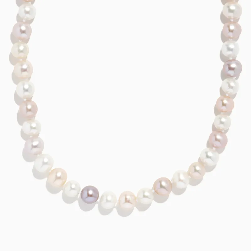 925 Sterling Silver Freshwater Multicolor Pearl Necklace sold by Effy