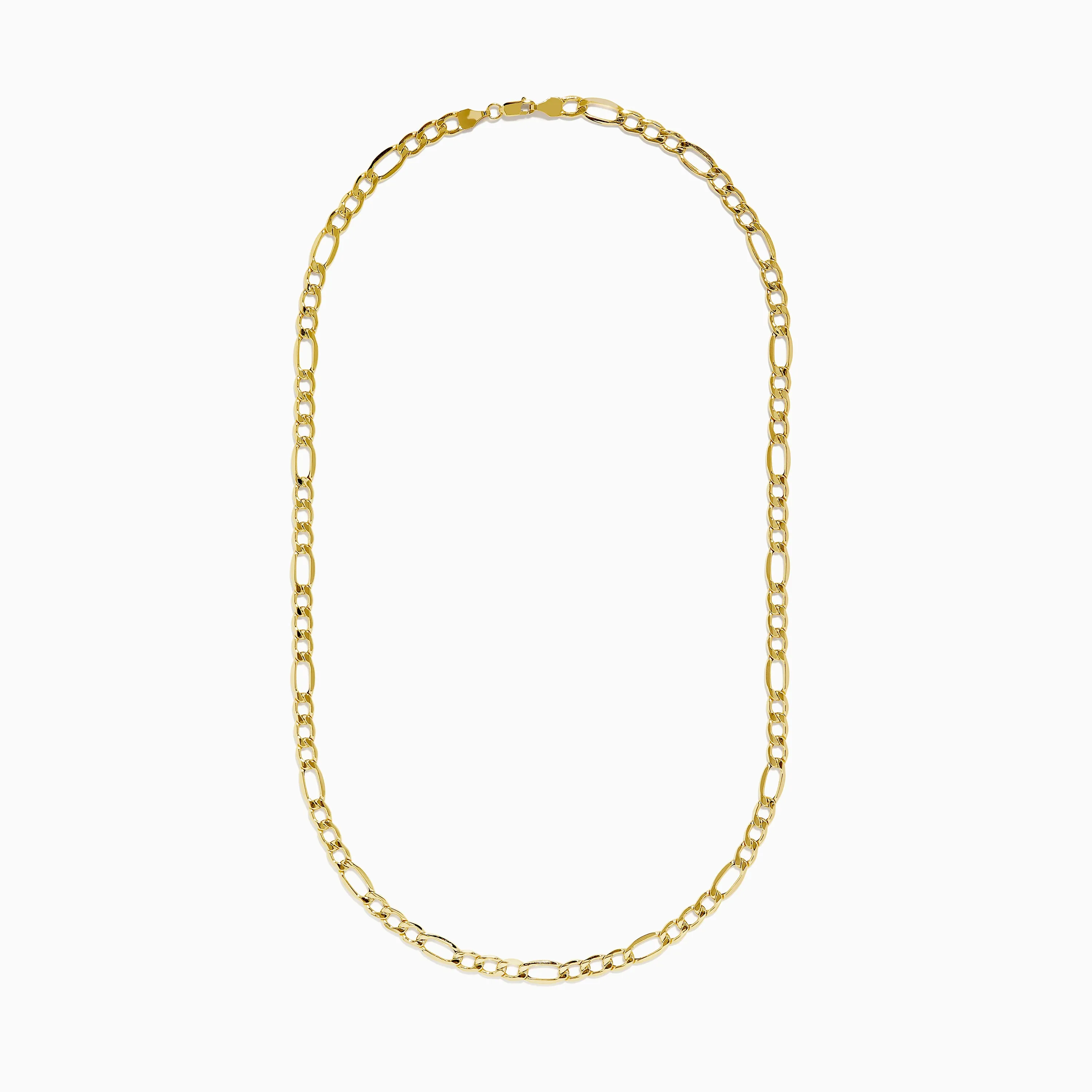 14K Yellow Gold 20" Figaro Necklace sold by Effy product image thumbnail 2