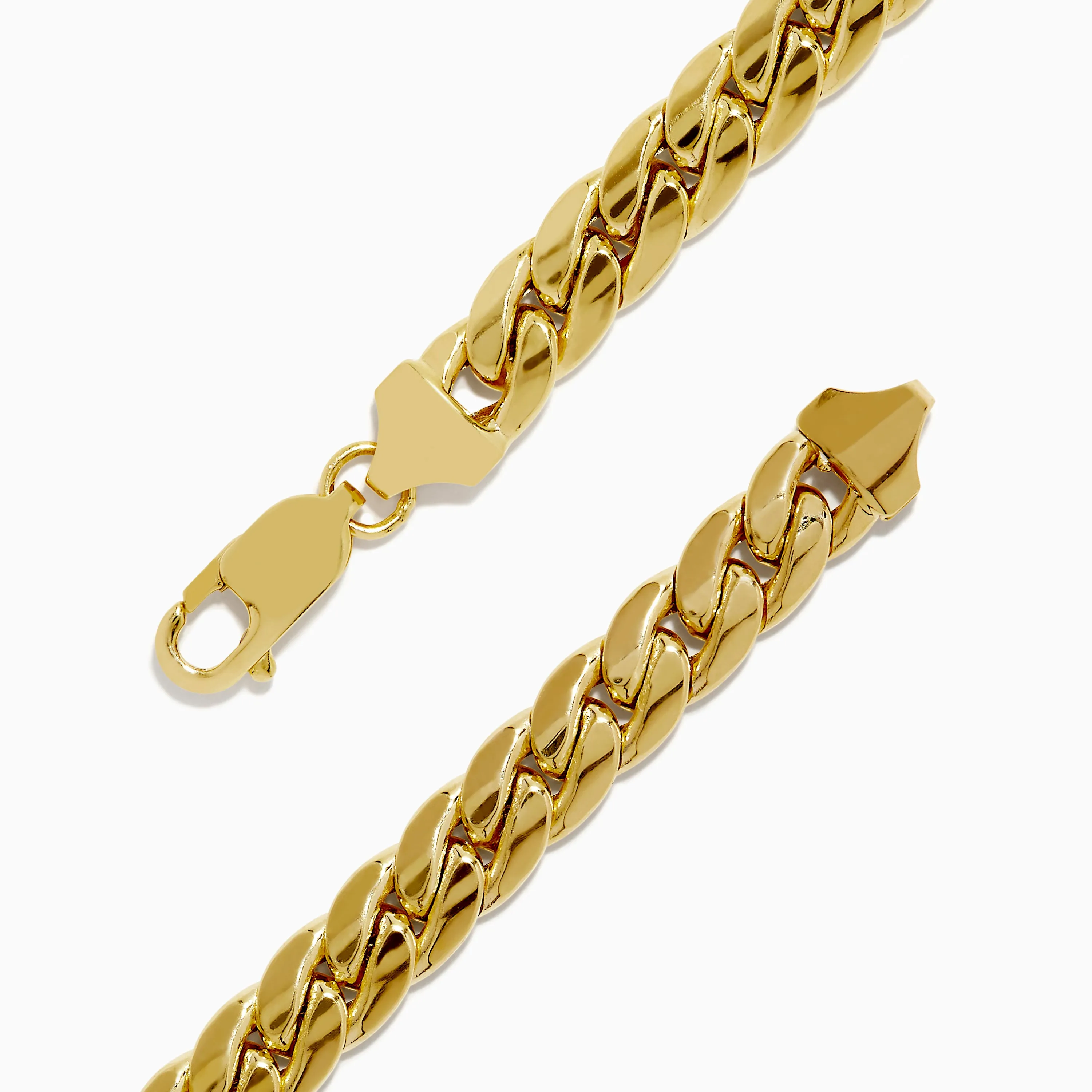 14K Yellow Gold 9" Cuban Chain Link Bracelet sold by Effy product image thumbnail 2