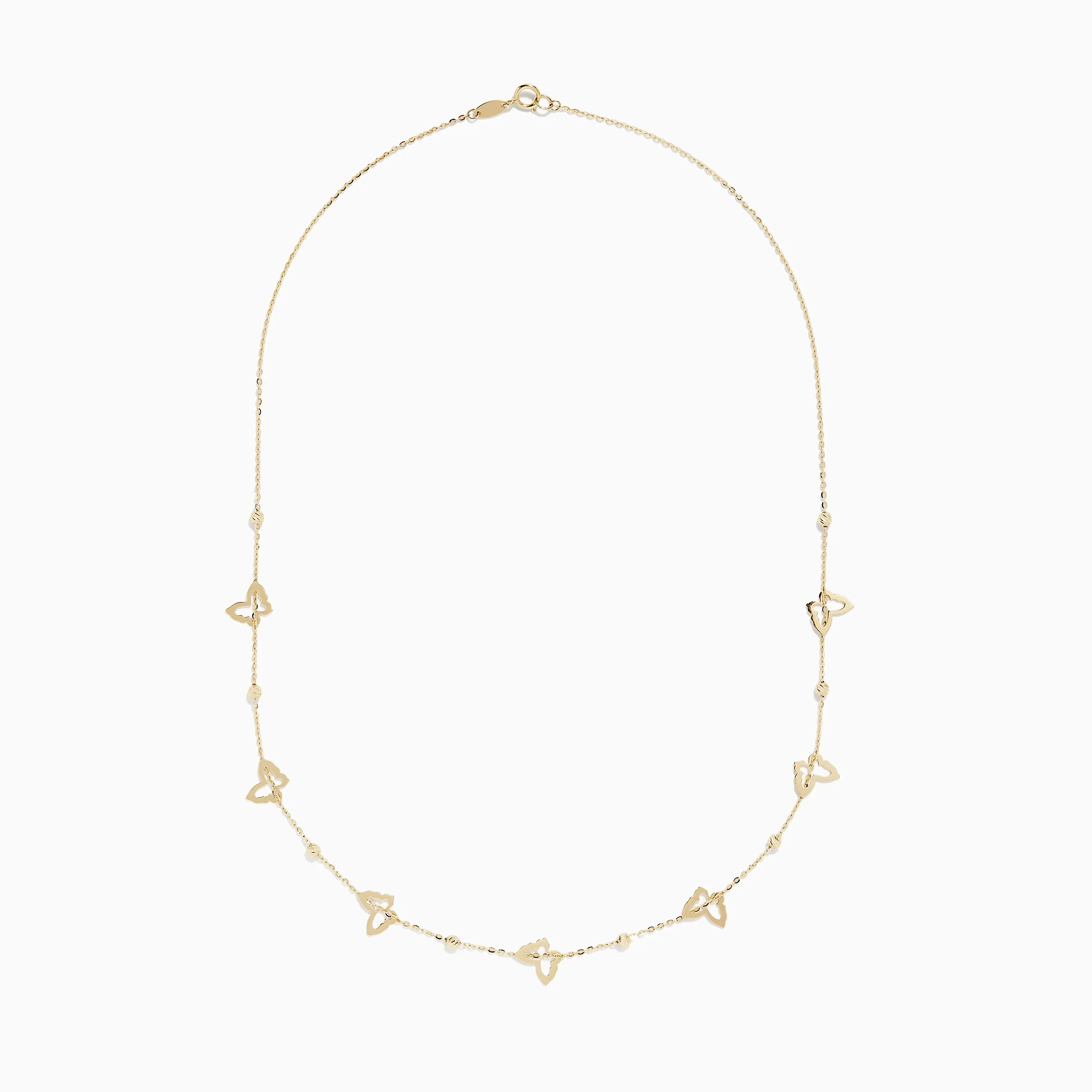 14K Yellow Gold Mini Butterflies Necklace sold by Effy product image thumbnail 2