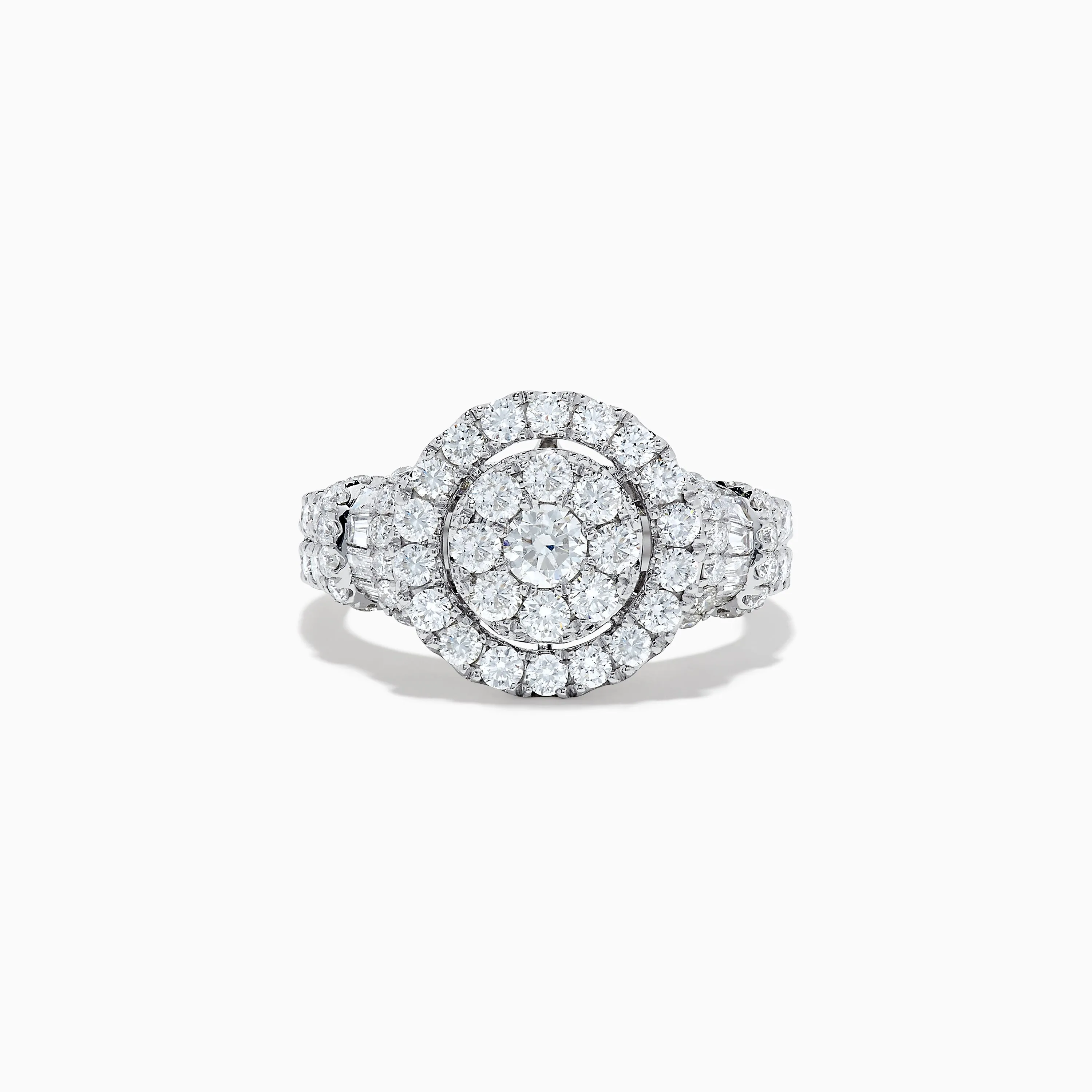 Bouquet 14K White Gold Diamond Ring sold by Effy