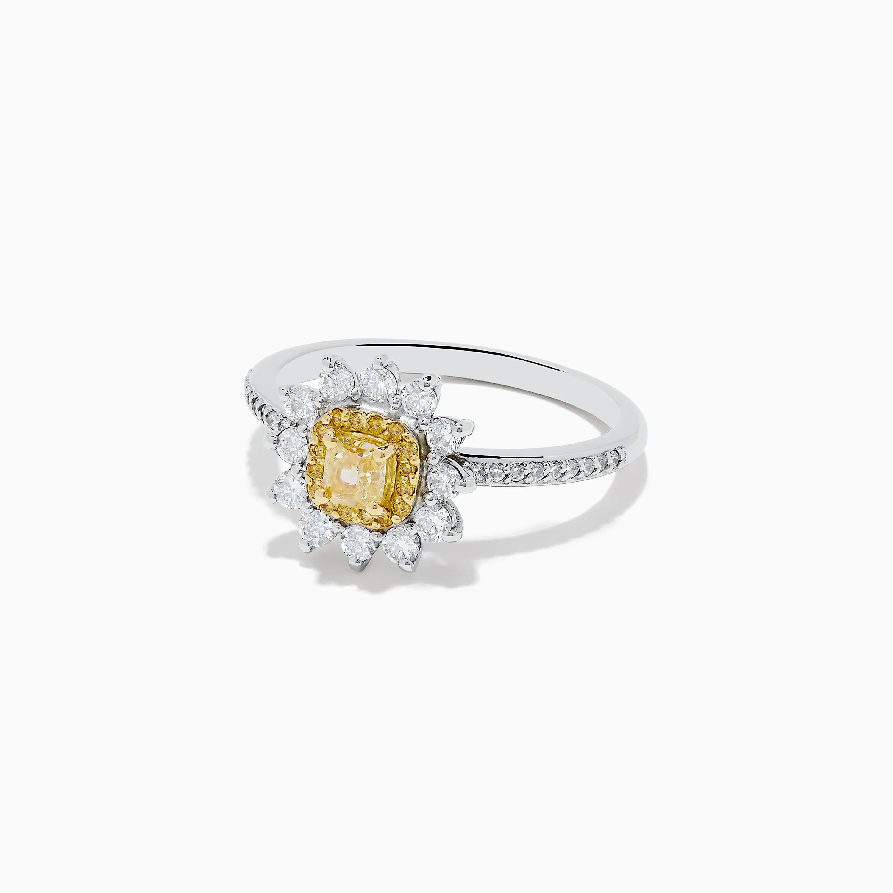 Canare 14K Two Tone Gold Yellow and White Diamond Ring sold by Effy product image thumbnail 2