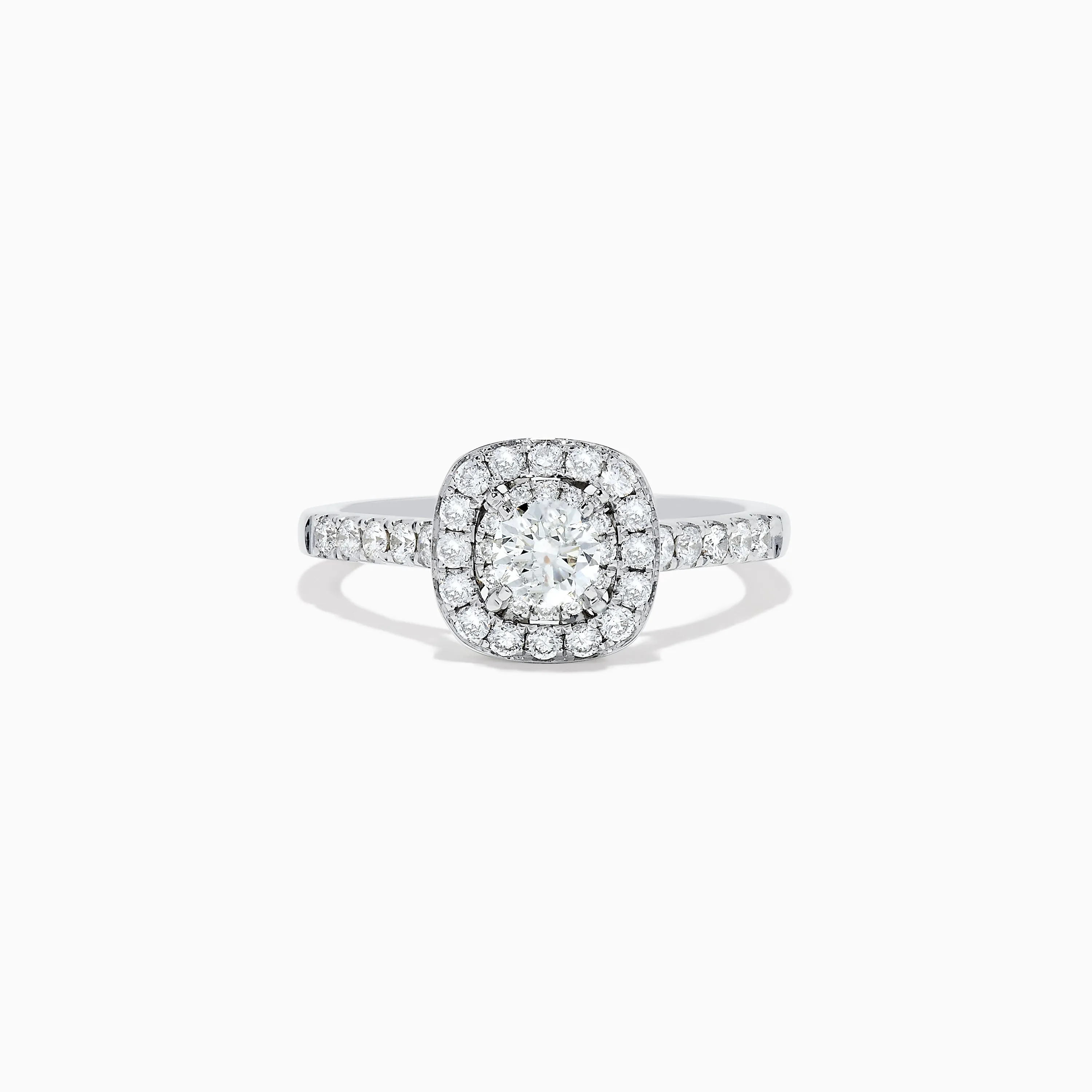 Pave Classica 14K White Gold Diamond Engagement & Wedding Ring Set 1.34 TCW sold by Effy product image thumbnail 3