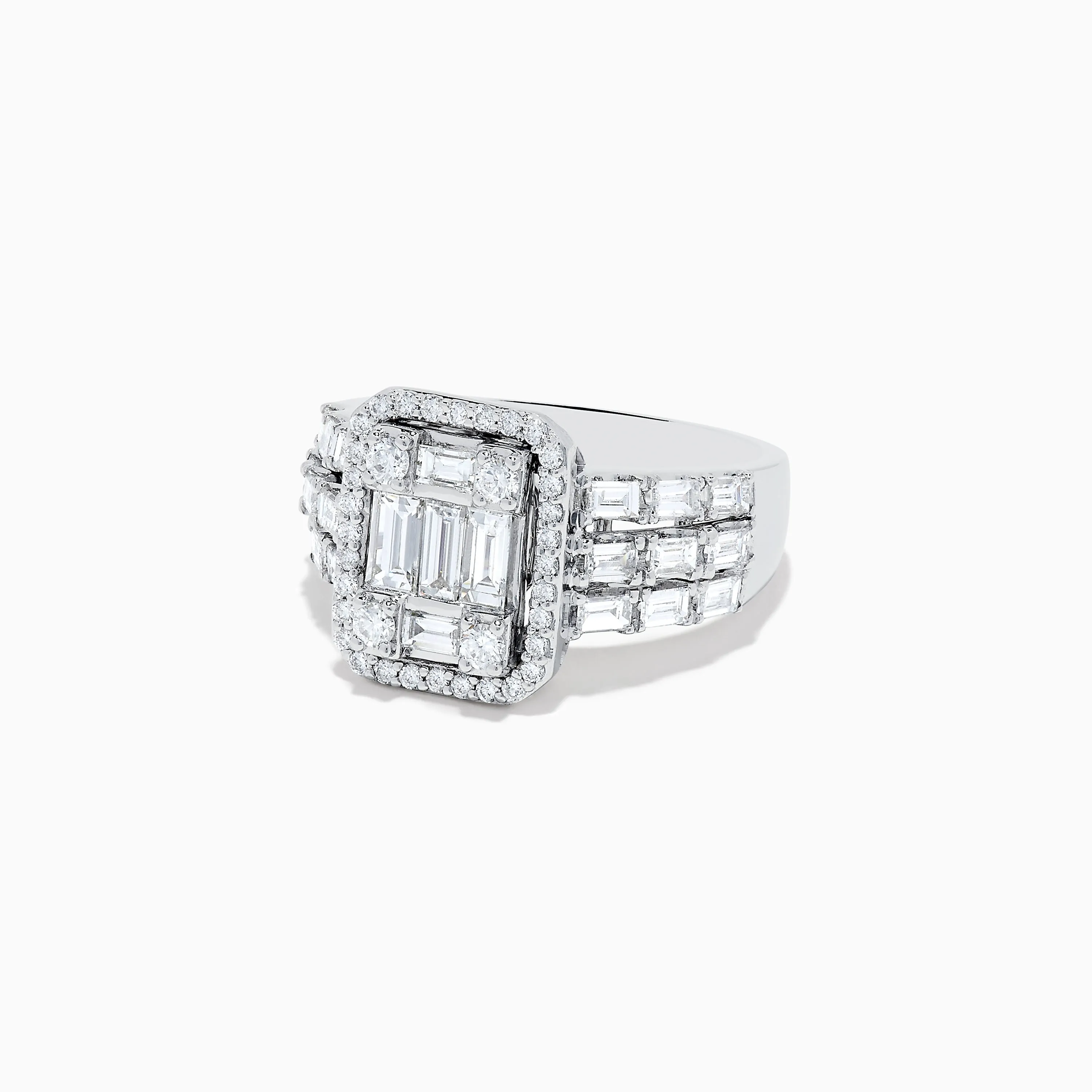 Classique 14K White Gold Diamond Ring sold by Effy product image thumbnail 2
