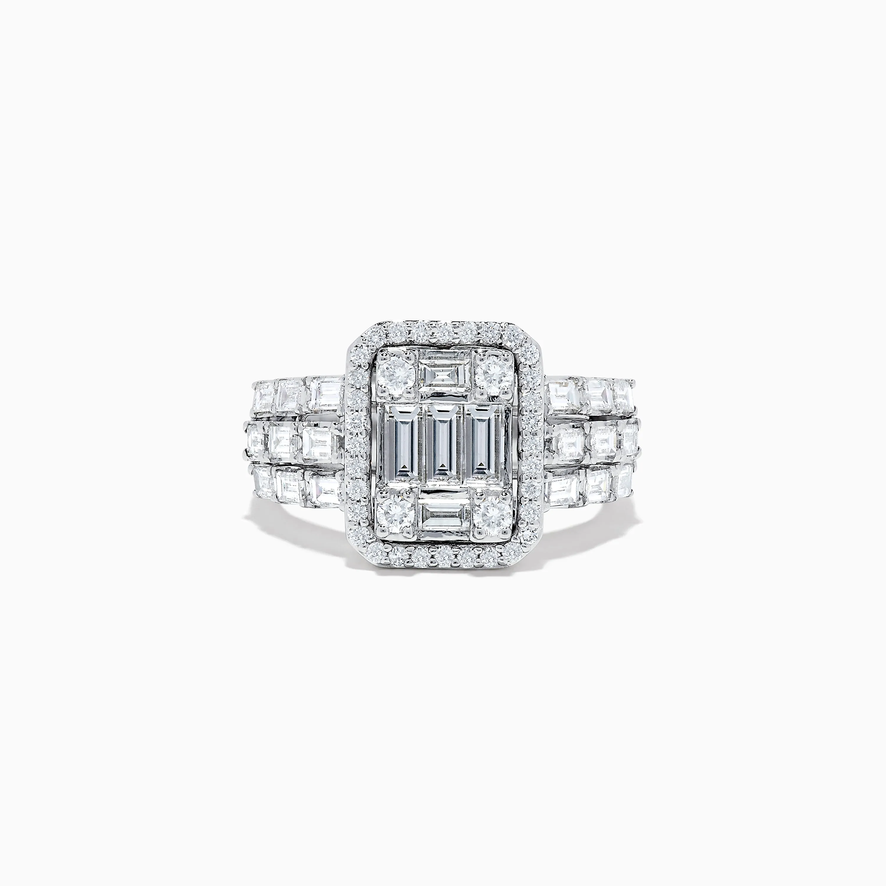 Classique 14K White Gold Diamond Ring sold by Effy