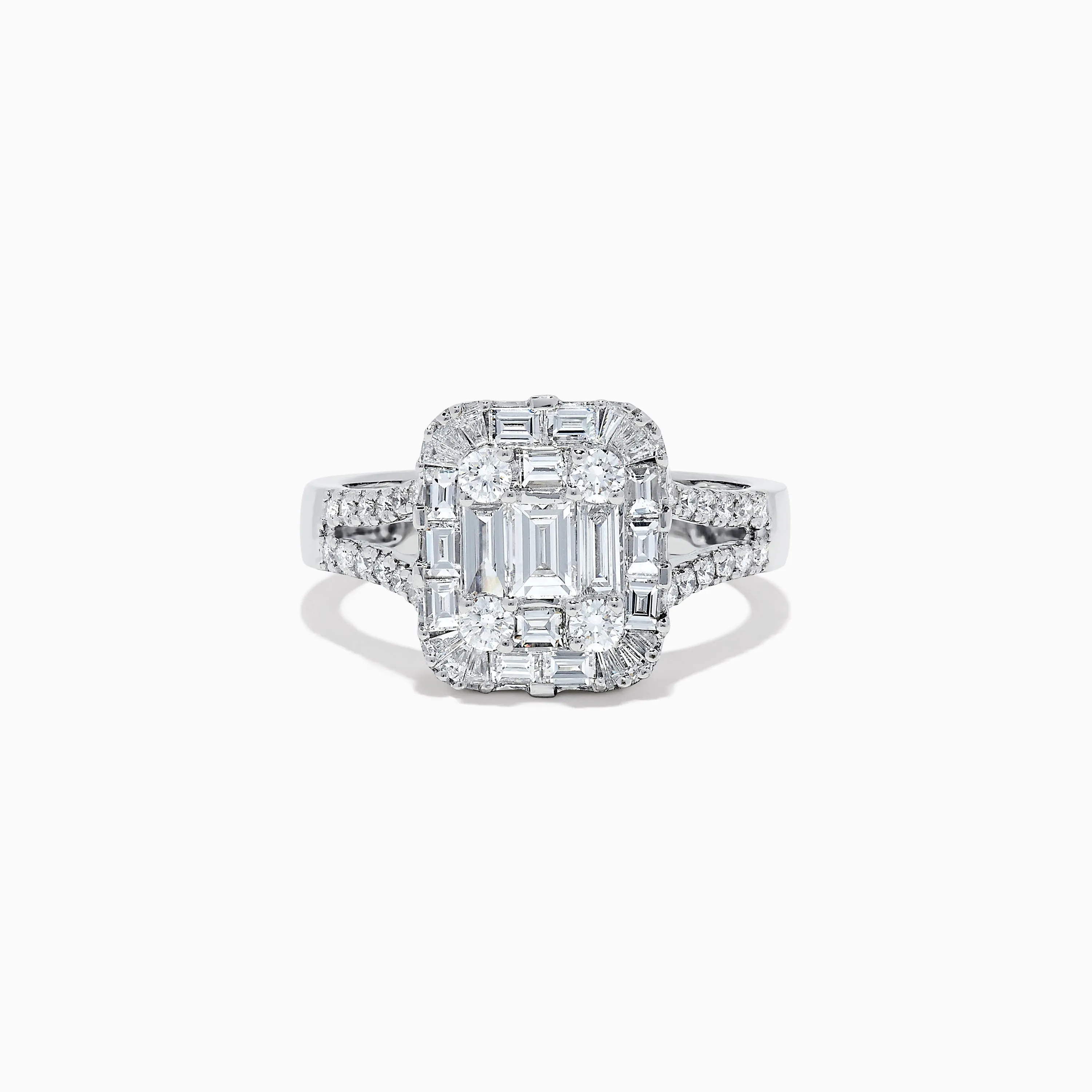 Classique 14K White Gold Diamond Ring sold by Effy