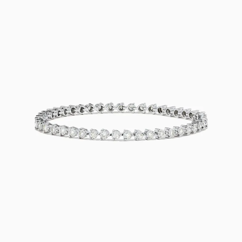 Pave Classica 14K White Gold Diamond Tennis Bracelet 1.96 TCW sold by Effy