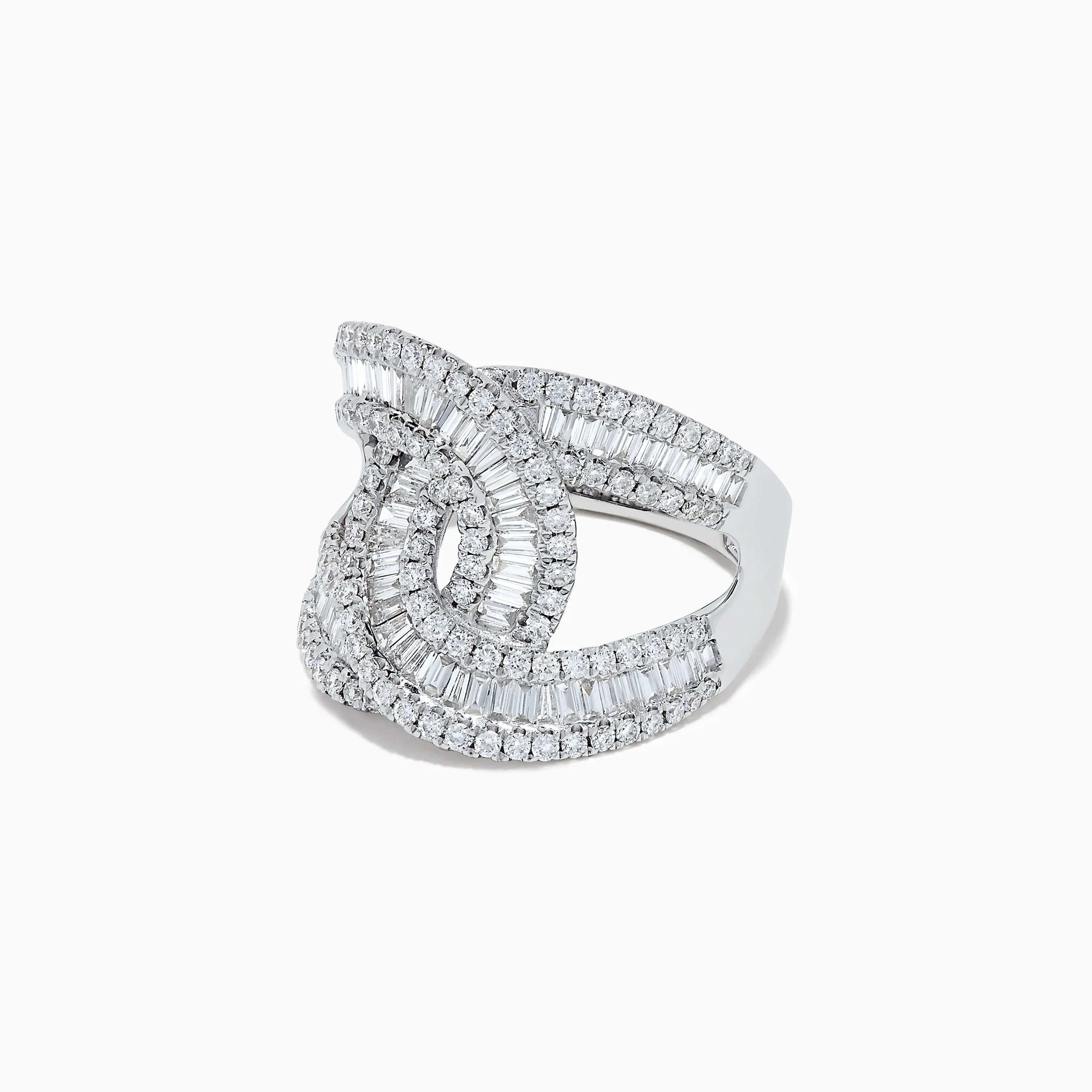 14K White Gold Diamond Ring, 1.42 TCW sold by Effy product image thumbnail 2
