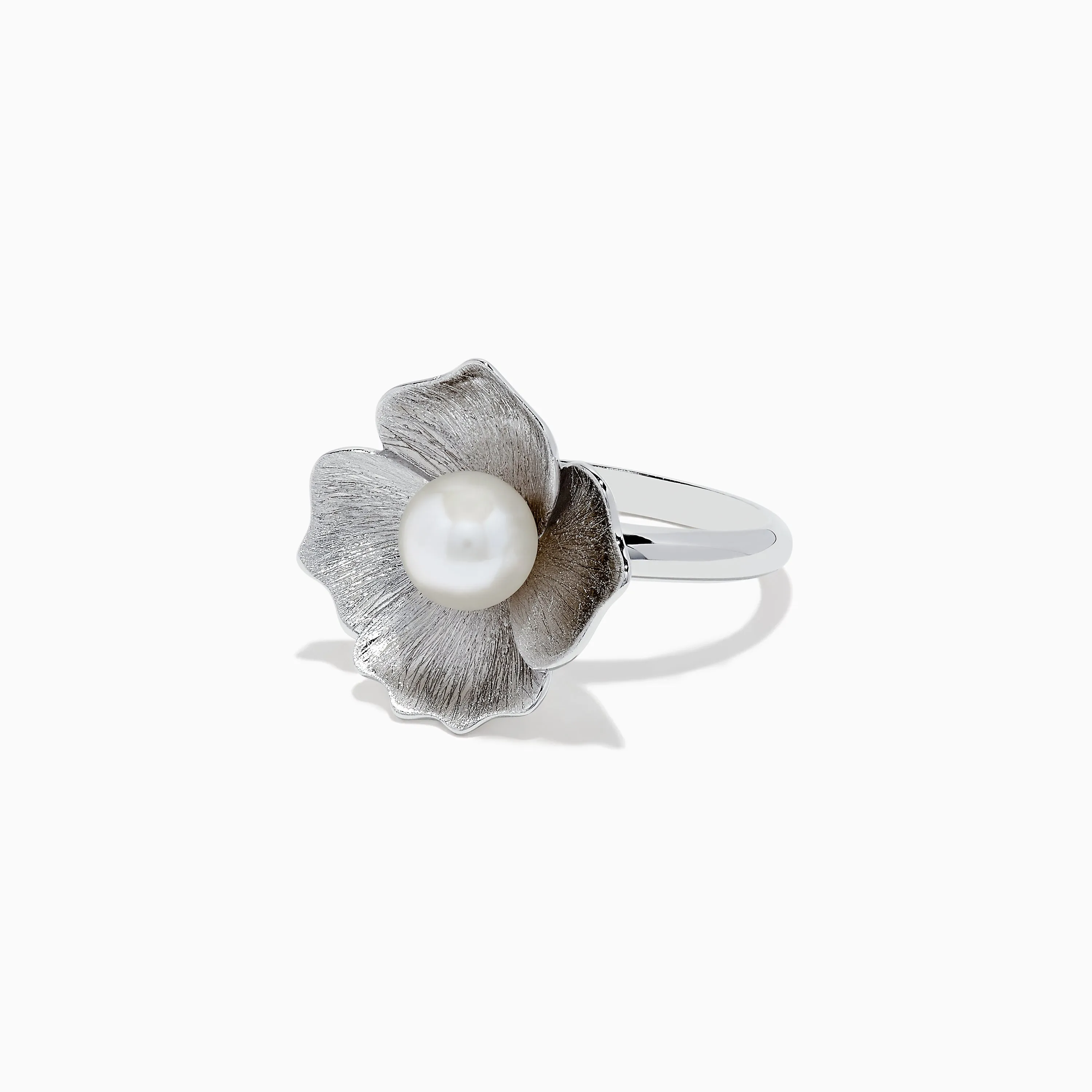 925 Sterling Silver Cultured Fresh Water Pearl Flower Ring sold by Effy product image thumbnail 2