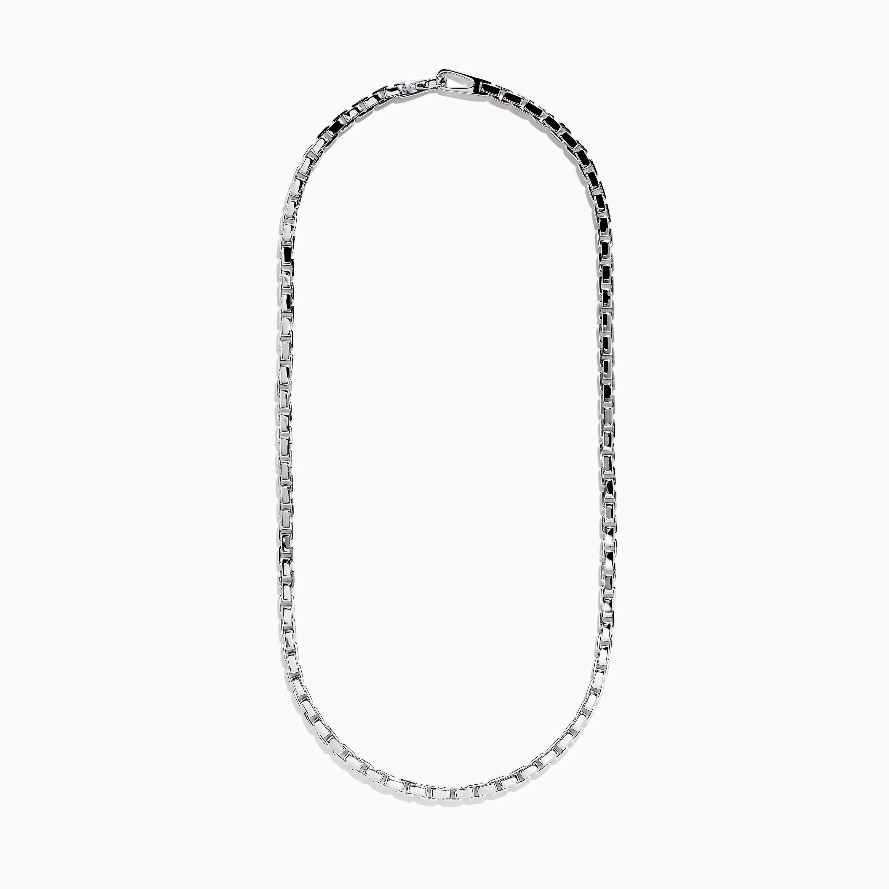 Men's Sterling Silver 22" Box Link Chain sold by Effy product image thumbnail 2