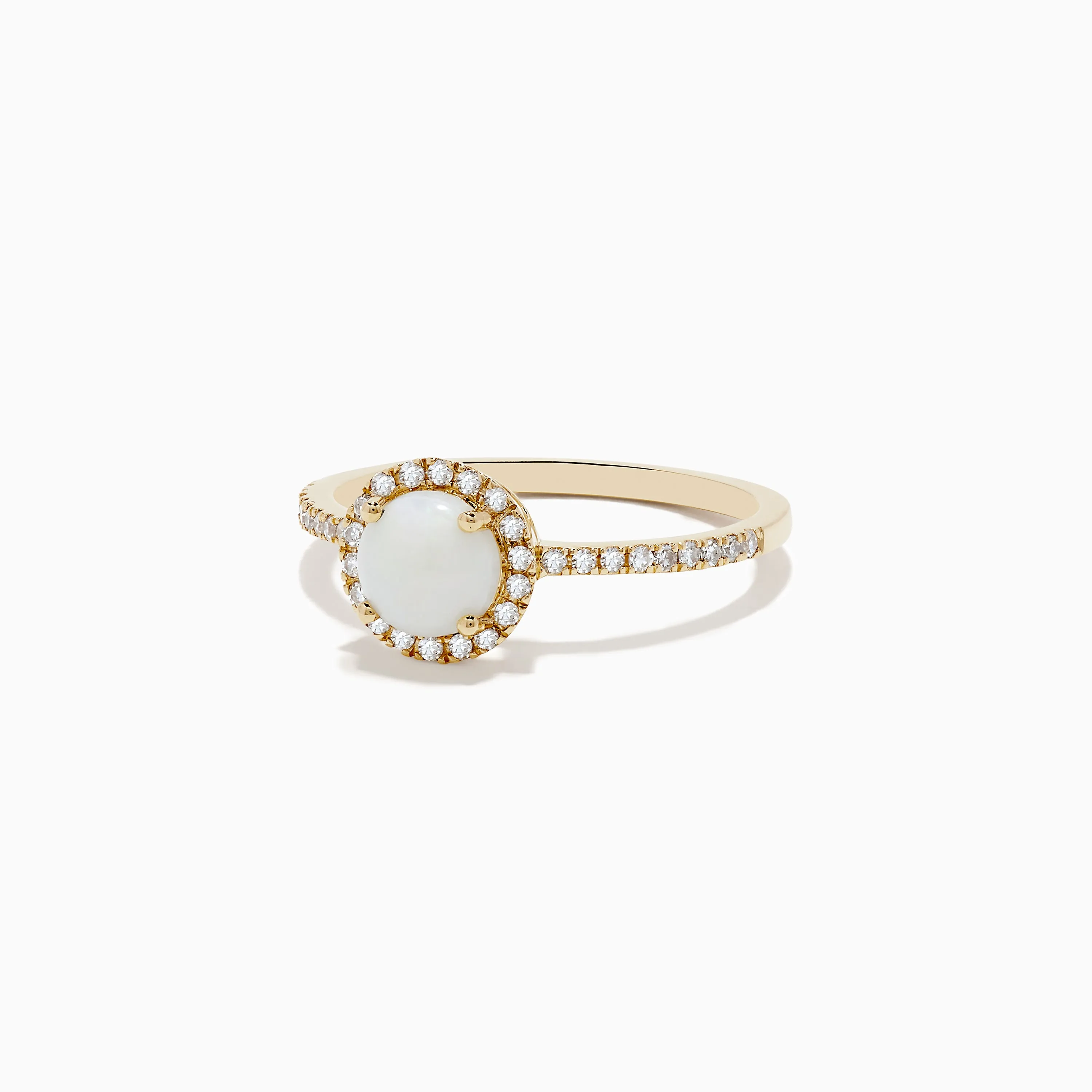 Aurora 14K Yellow Gold Opal and Diamond Ring, 0.72 TCW sold by Effy product image thumbnail 2