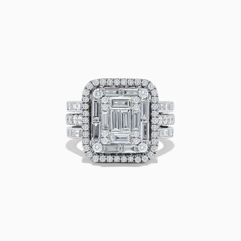 Classique 14K White Gold Diamond Cocktail Ring, 1.92 TCW sold by Effy