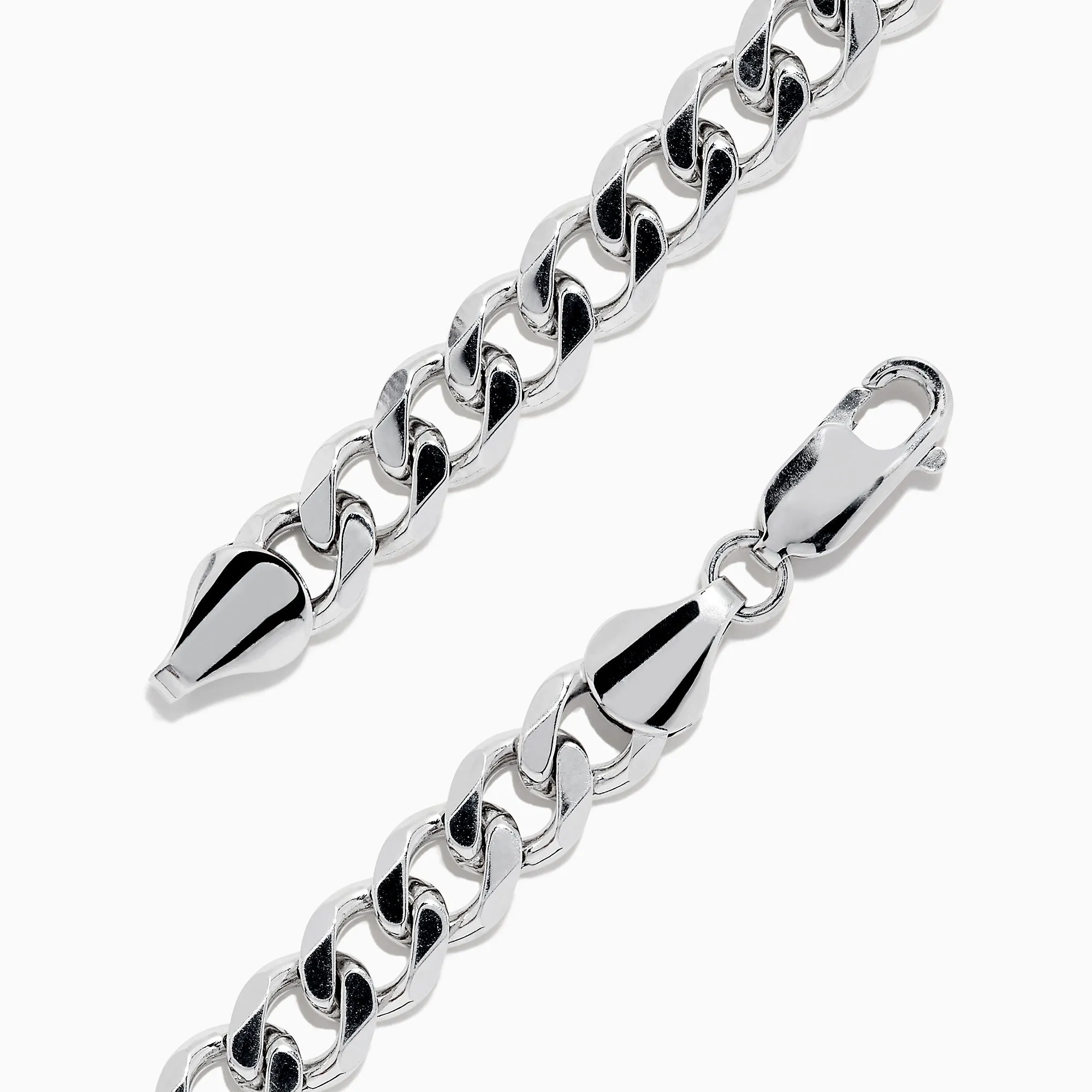 Men's 925 Sterling Silver Curb Chain Bracelet sold by Effy product image thumbnail 2