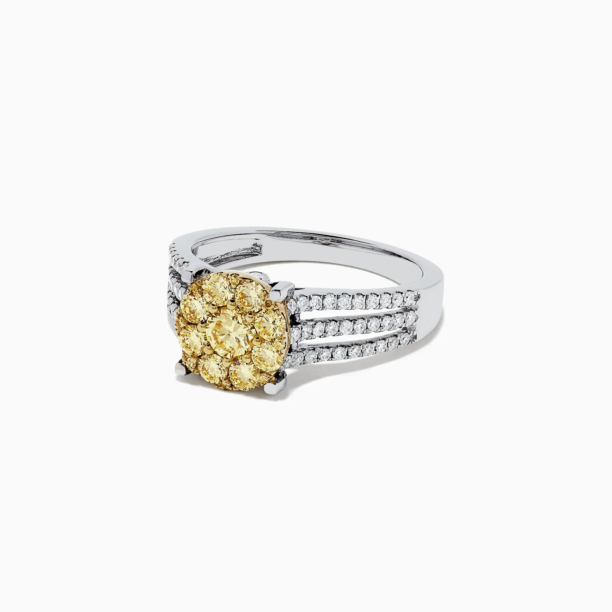 Canare 14K 2-Tone Gold Yellow Diamond Bouquet Ring, 1.00 TCW sold by Effy product image thumbnail 2