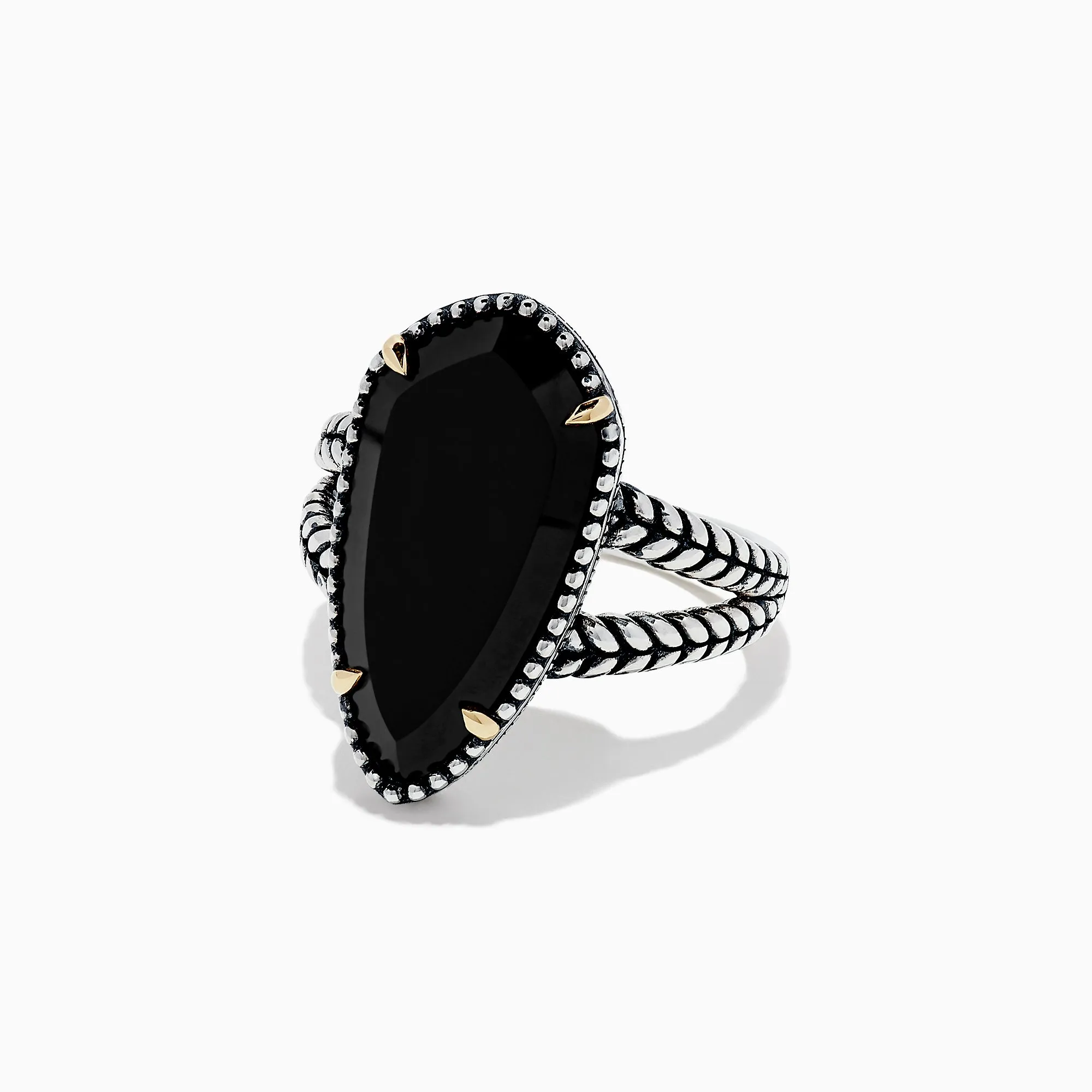 Eclipse 925 Sterling Silver Onyx Ring, 4.37 TCW sold by Effy product image thumbnail 2