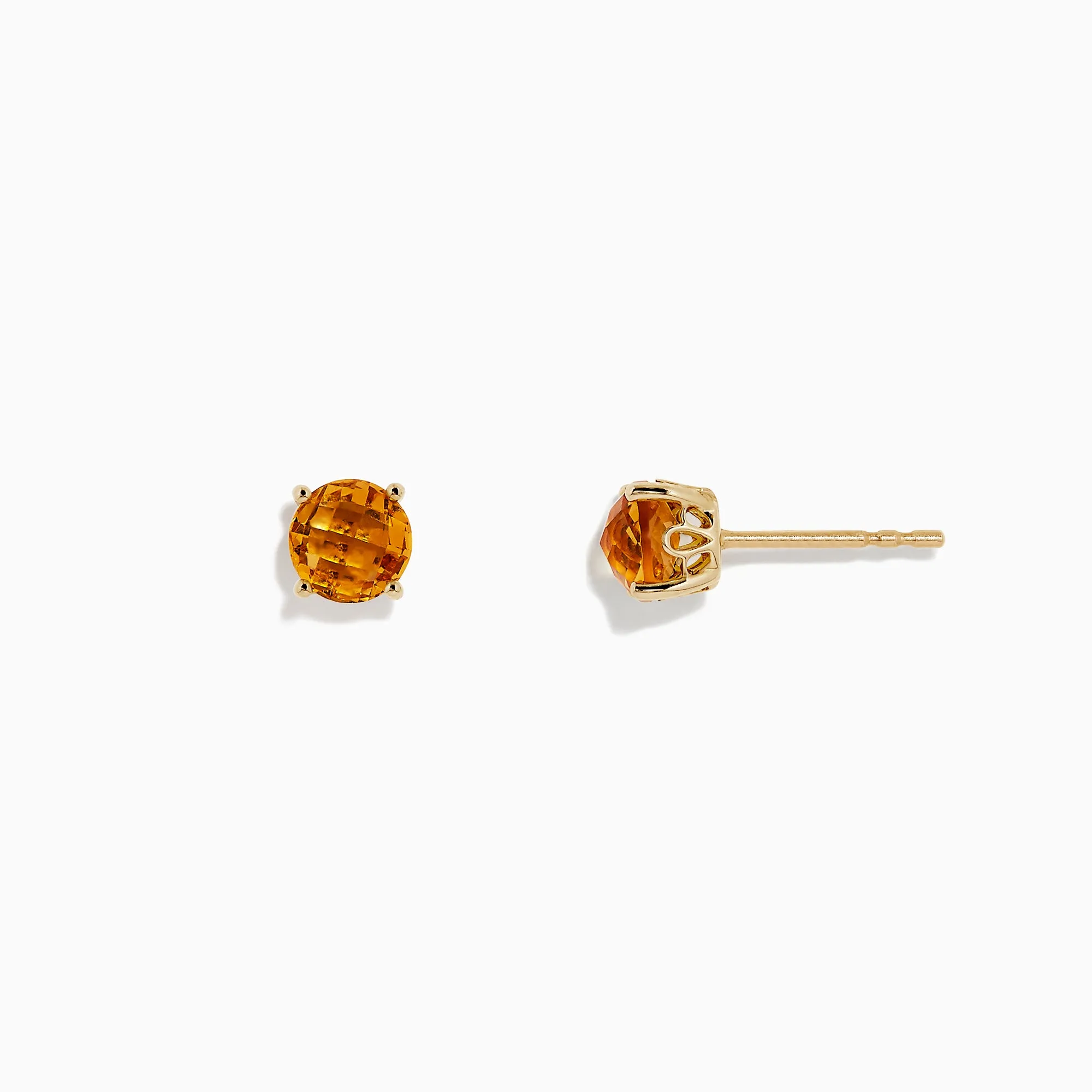 Sunset 14K Yellow Gold Citrine Stud Earrings, 1.81 TCW sold by Effy product image thumbnail 2