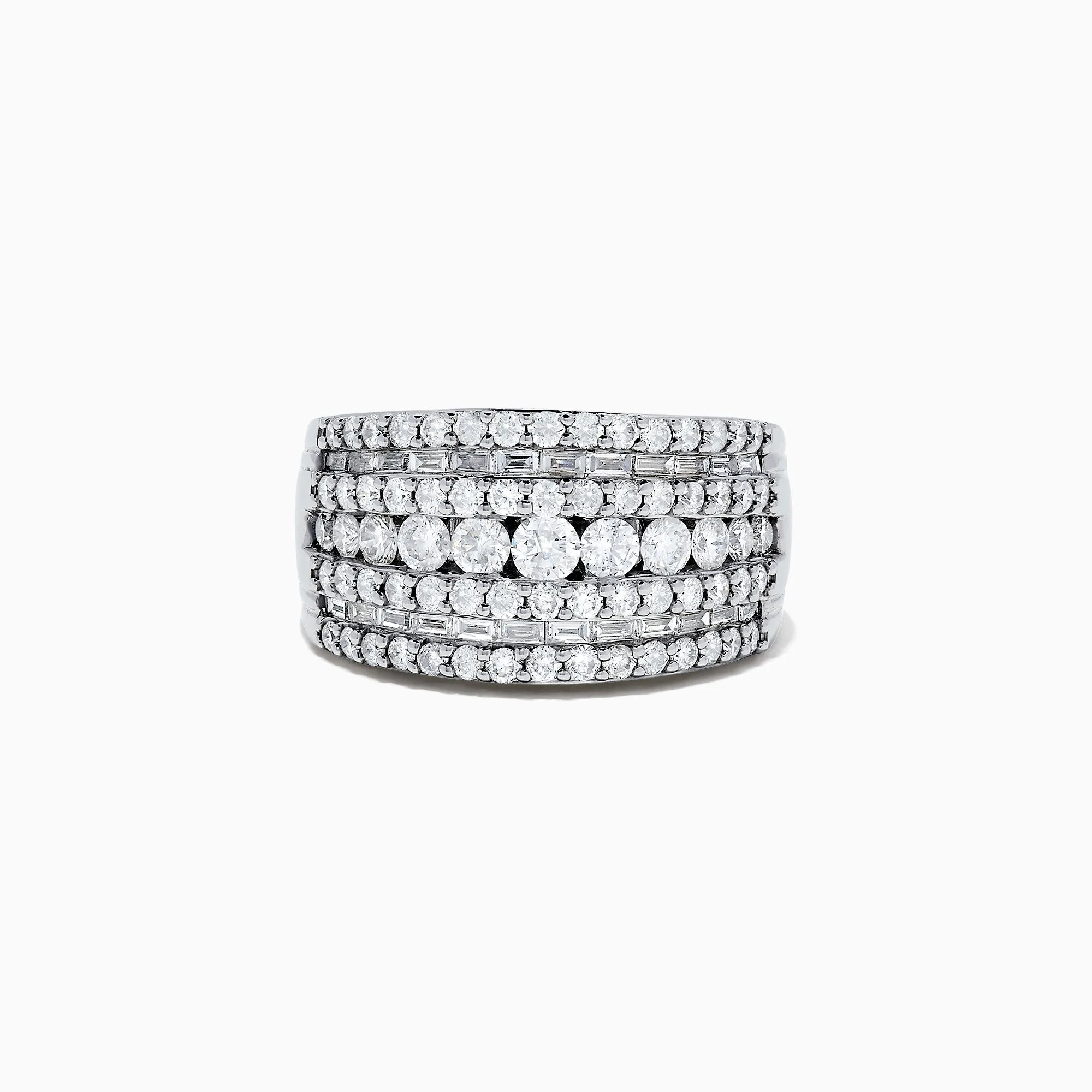 Pave Classica 14K White Gold Diamond Ring, 1.99 TCW sold by Effy