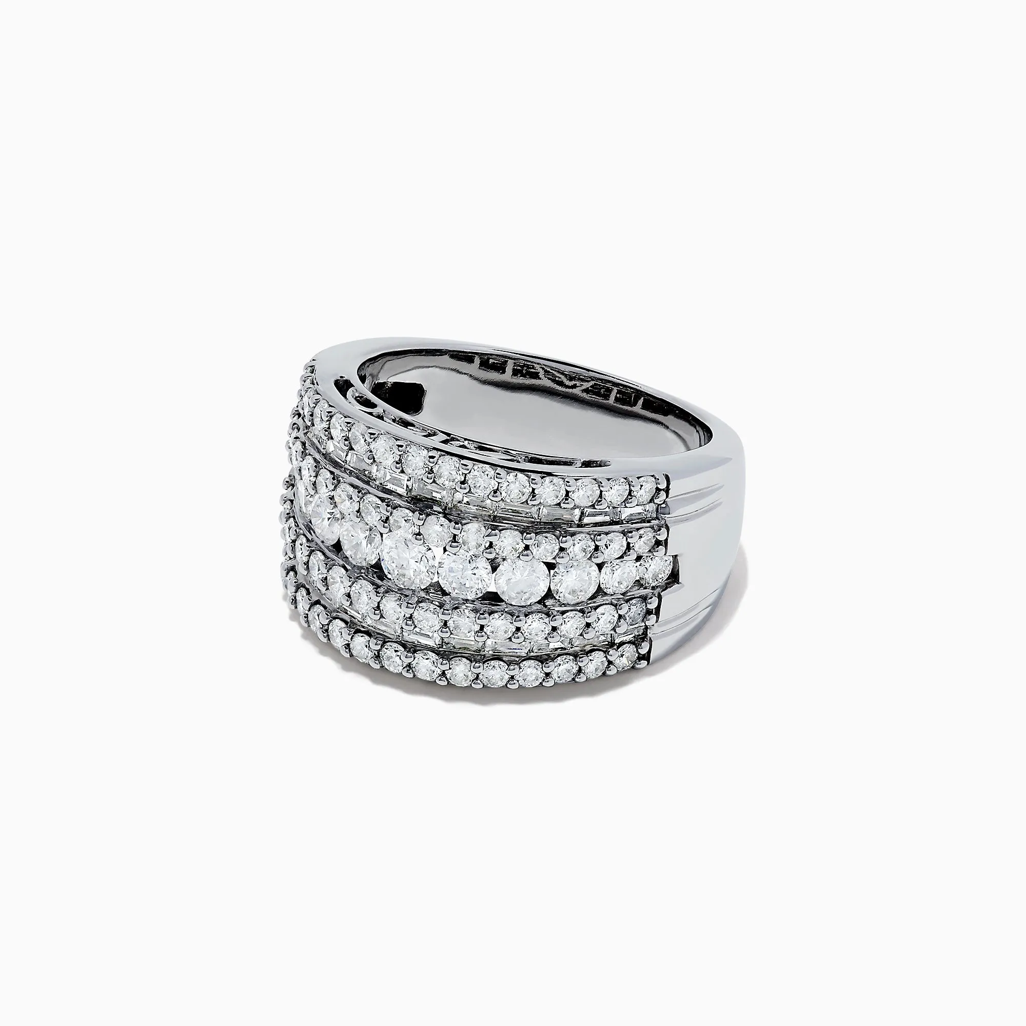 Pave Classica 14K White Gold Diamond Ring, 1.99 TCW sold by Effy product image thumbnail 2